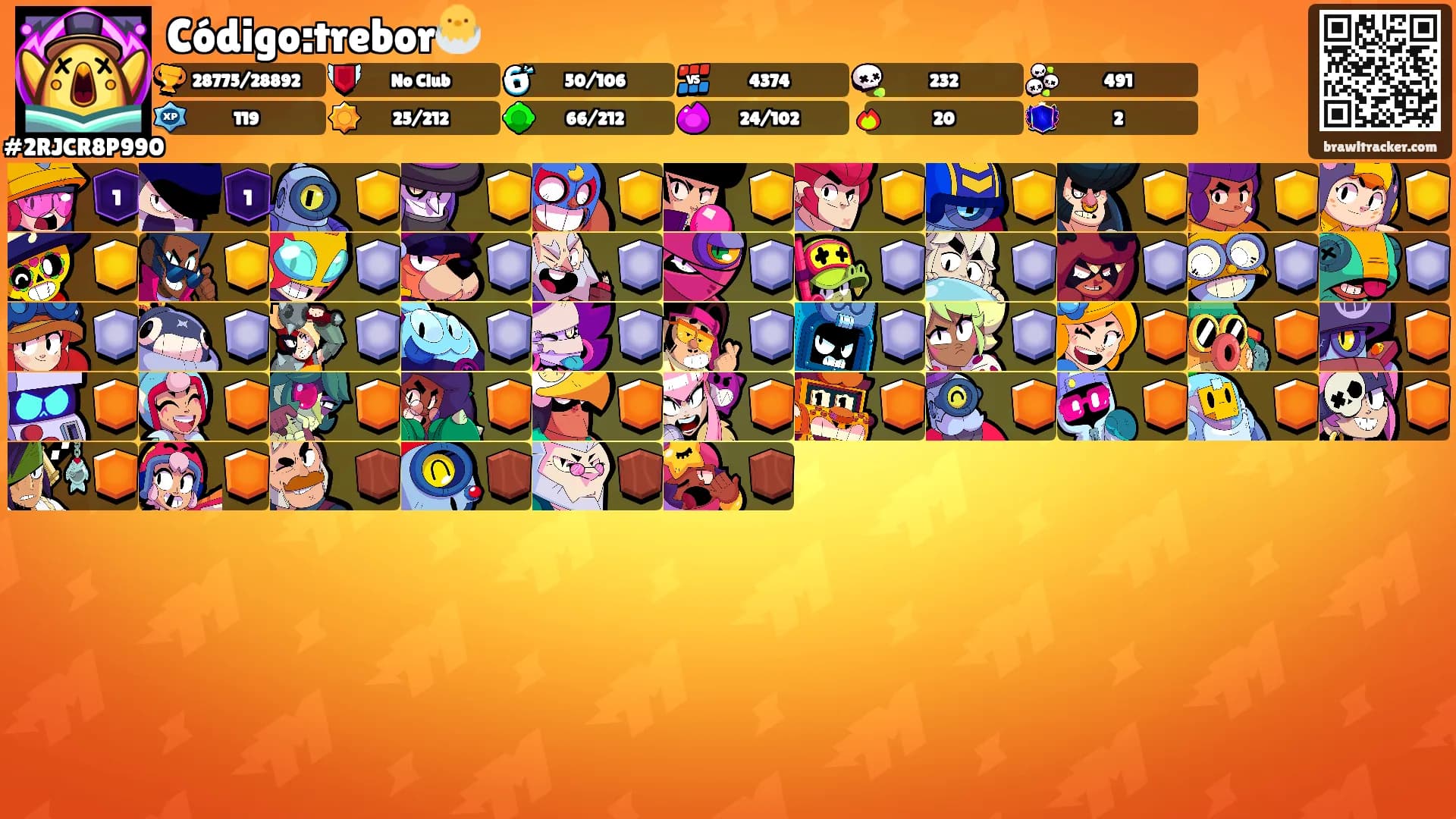 Código:trebor🐣's Ranks
