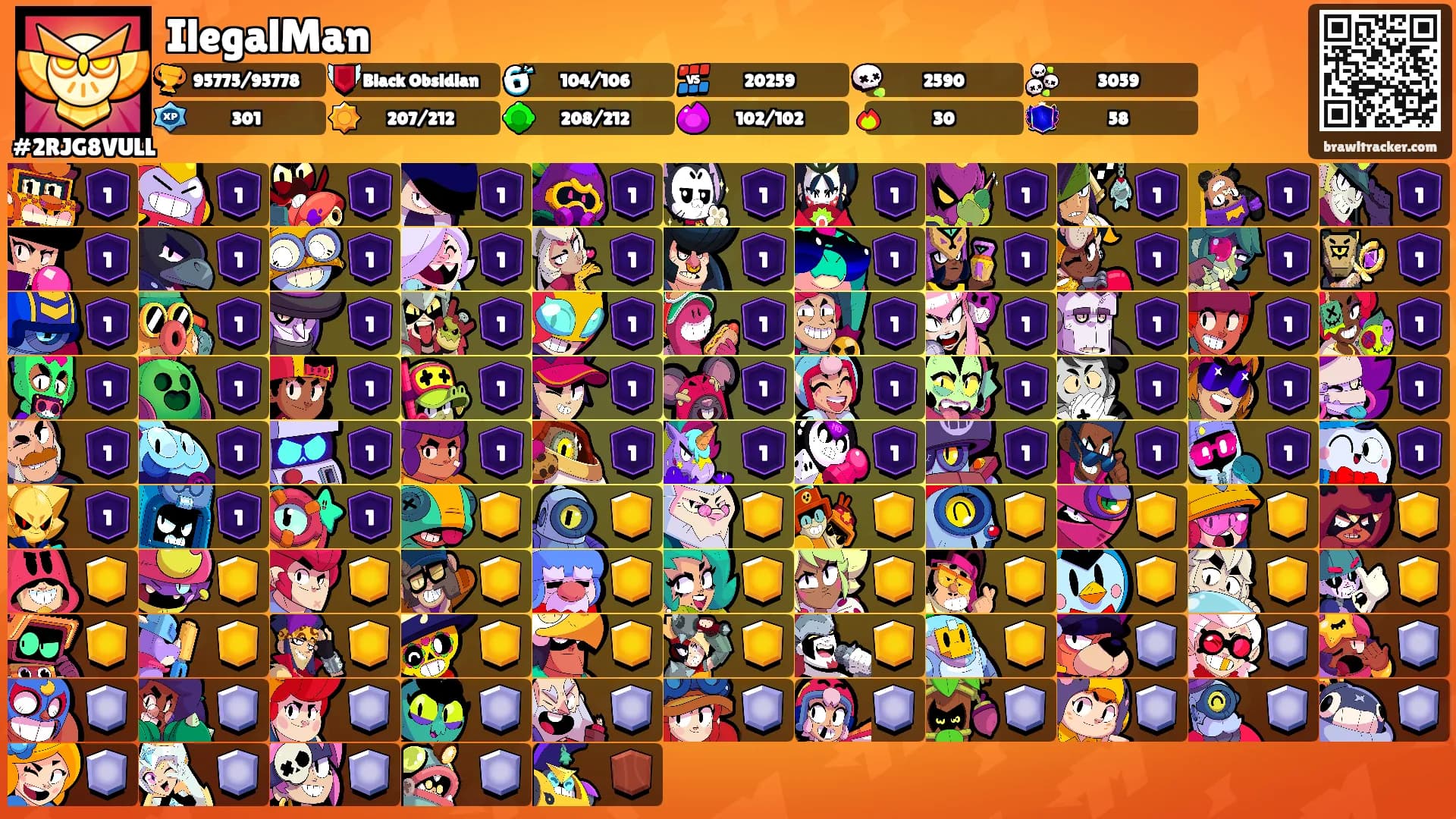 IlegalMan's Ranks