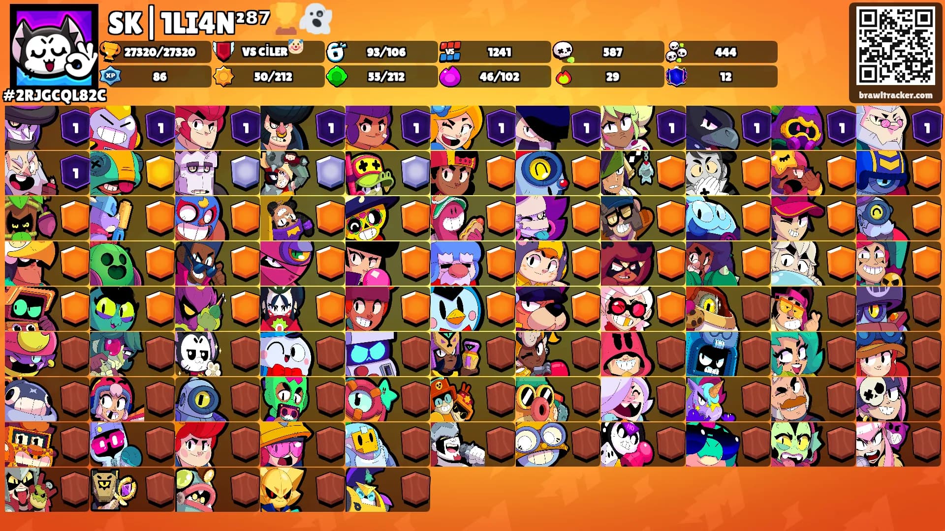 SK|1LI4N²⁸⁷🏆👻's Ranks