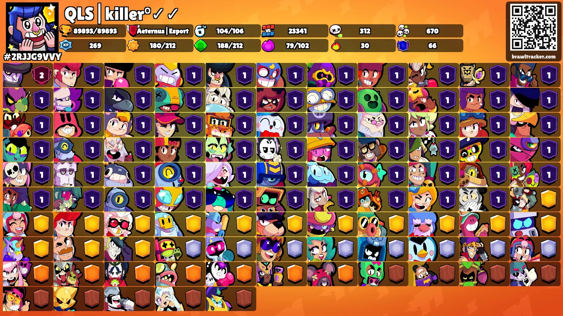 QLS|killer°✓✓'s Ranks