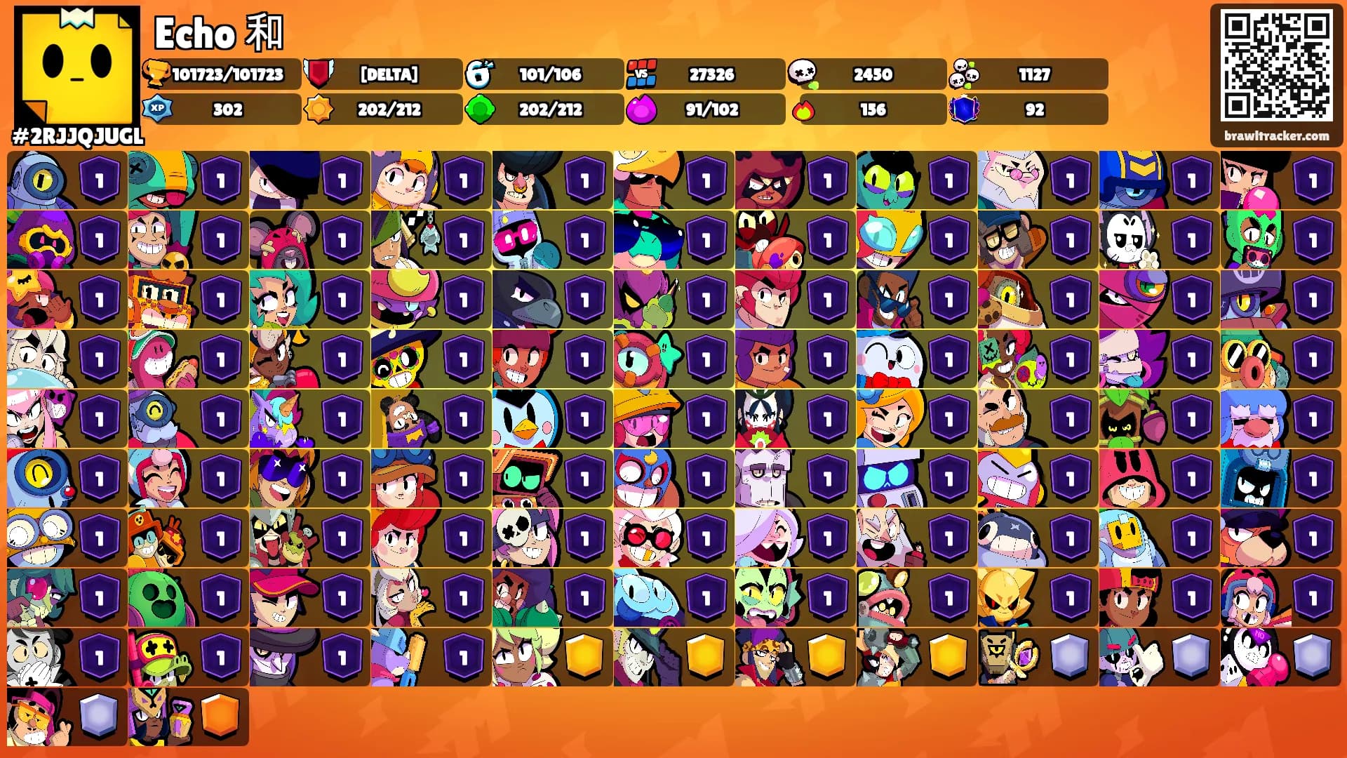 Echo 和's Ranks