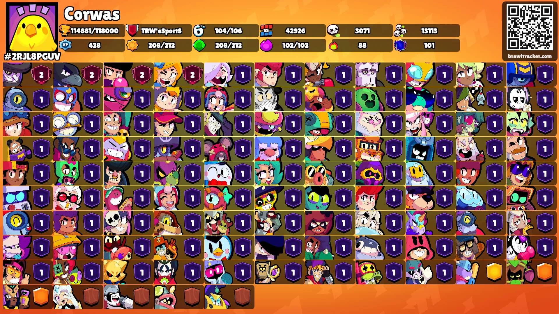Corwas's Ranks