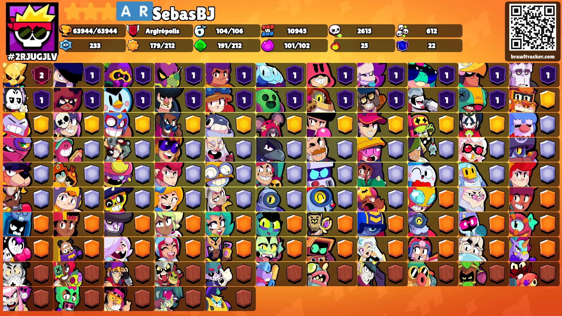 ⭐⭐⭐🇦🇷SebasBJ's Ranks