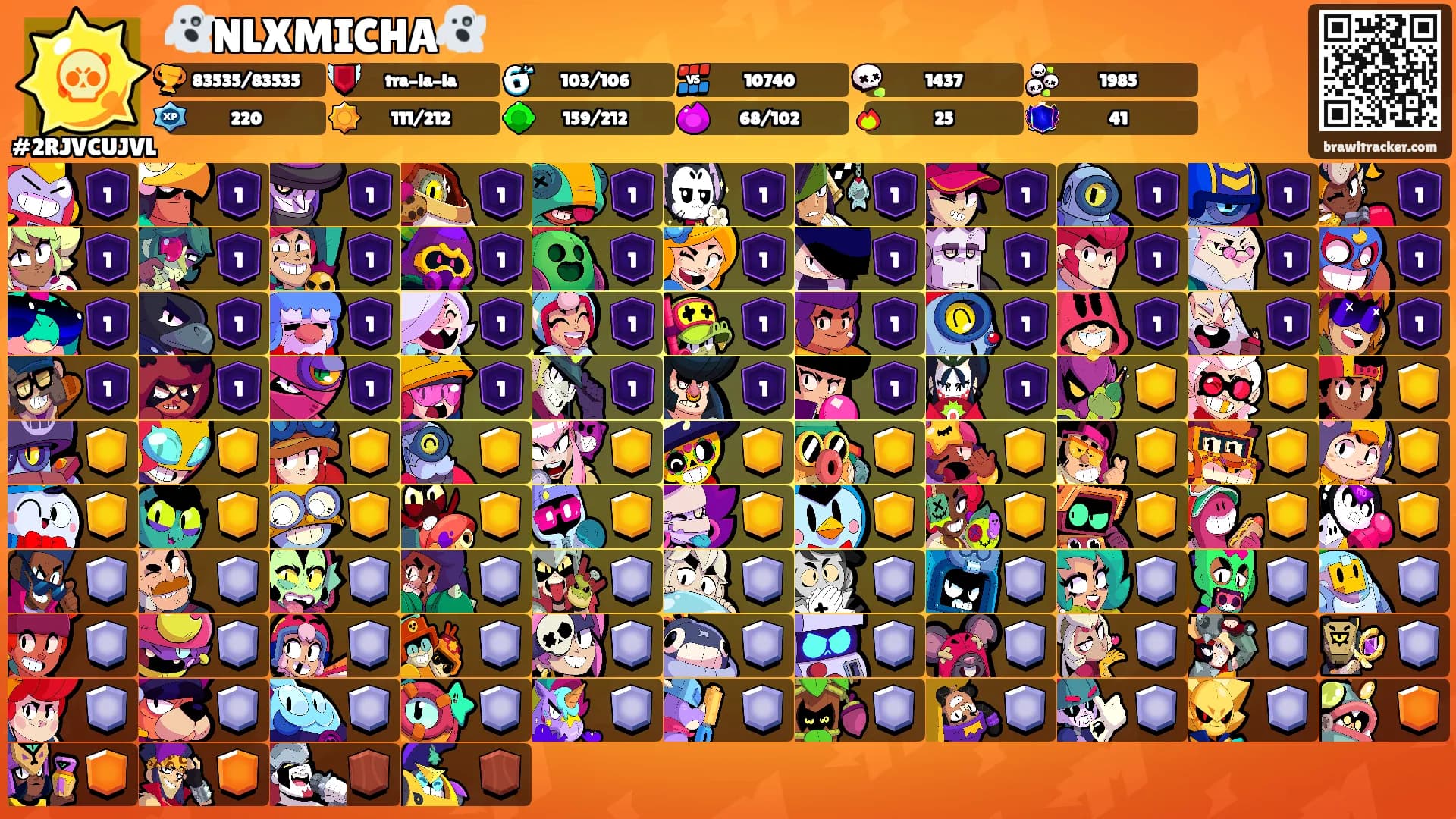👻NLXMICHA👻's Ranks