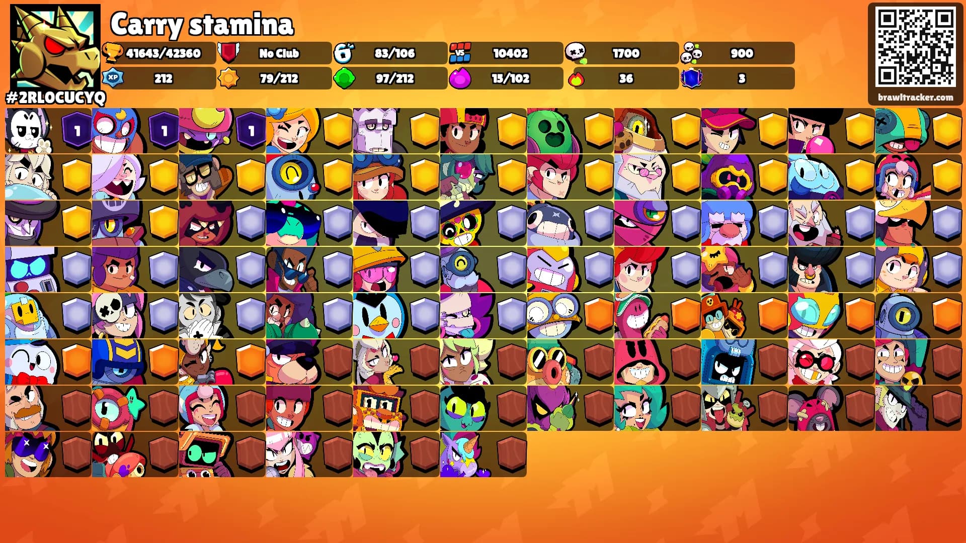 Carry stamina's Ranks