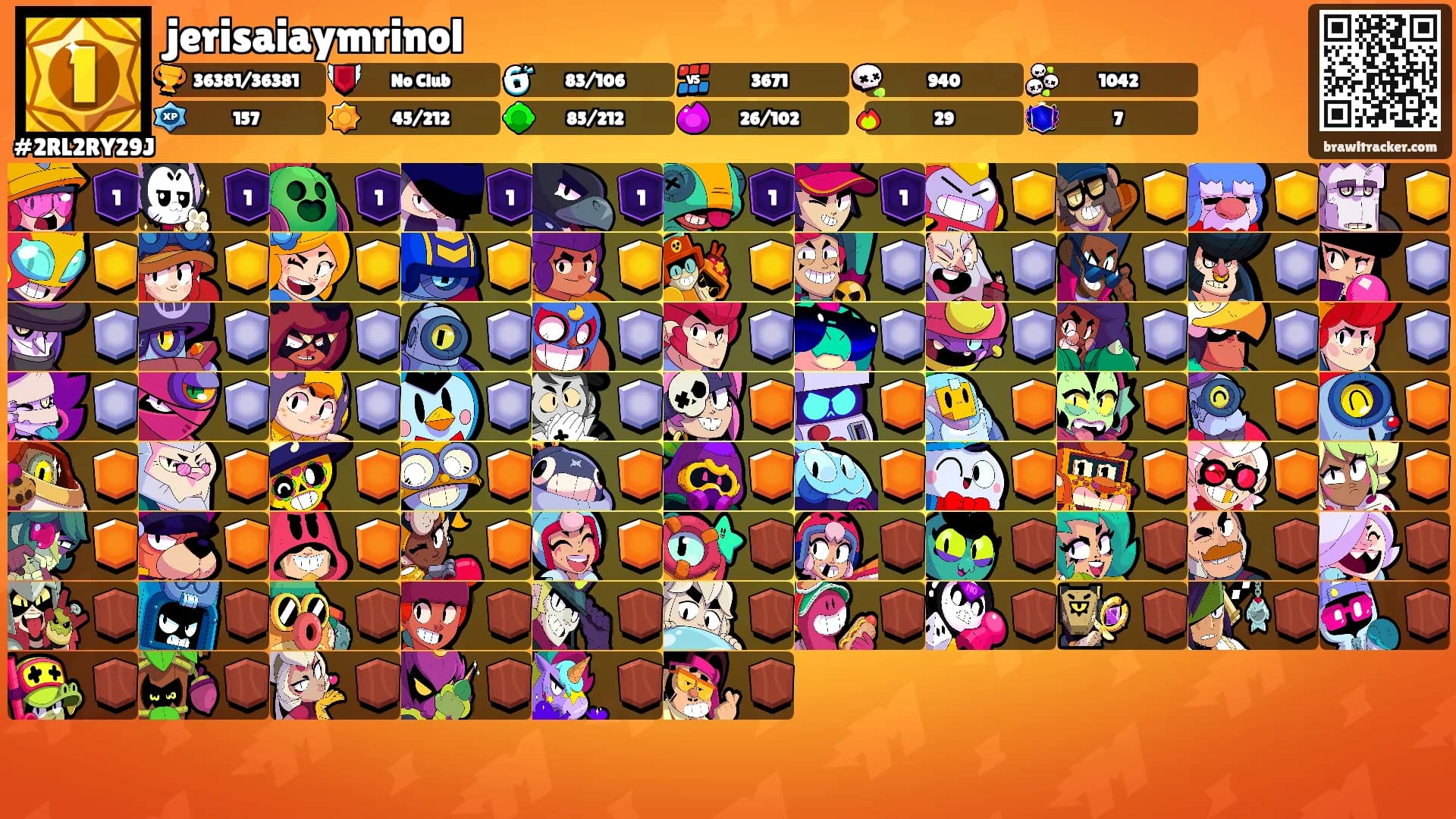 jerisaiaymrinol's Ranks