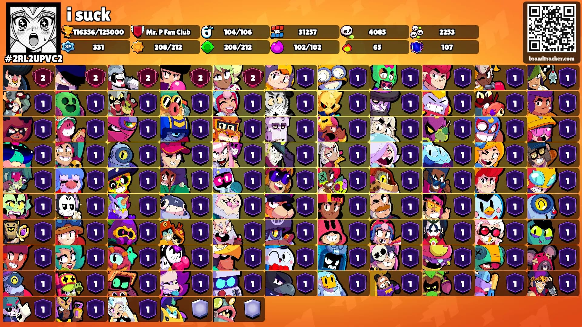 i suck's Ranks