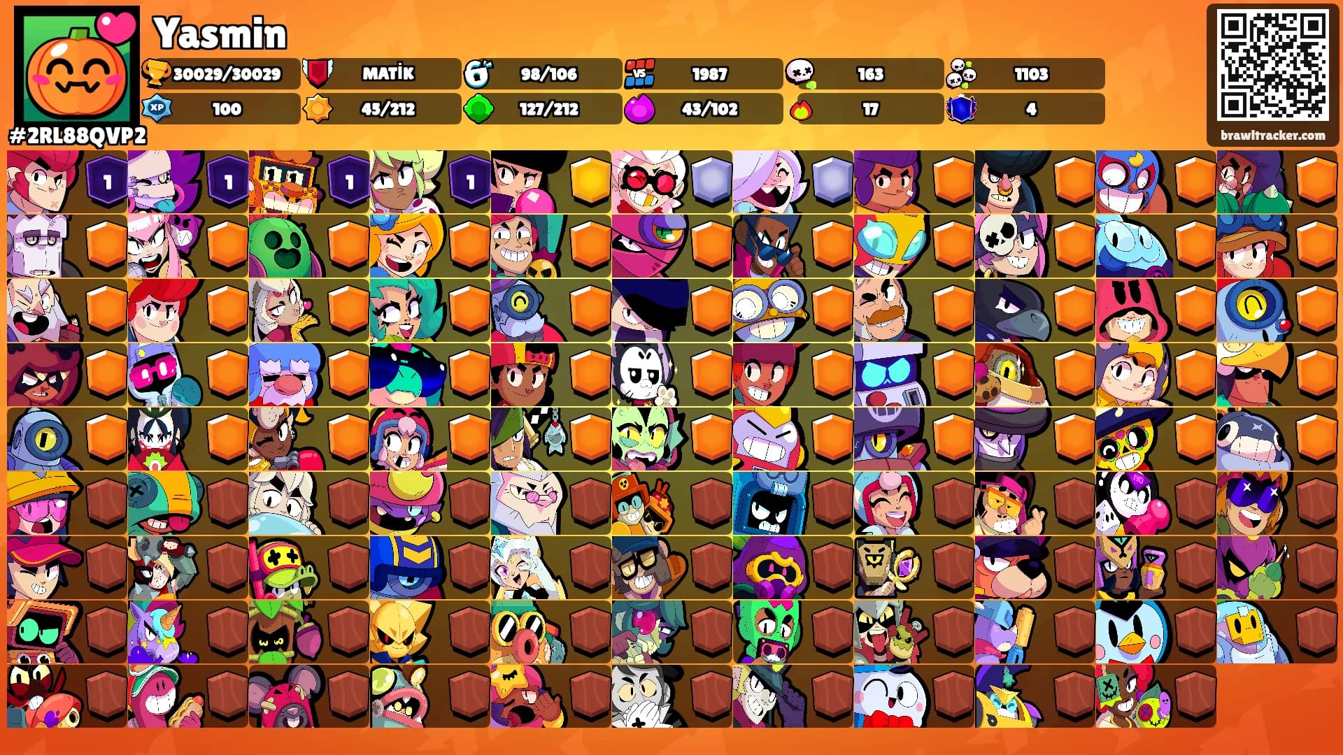 Yasmin's Ranks