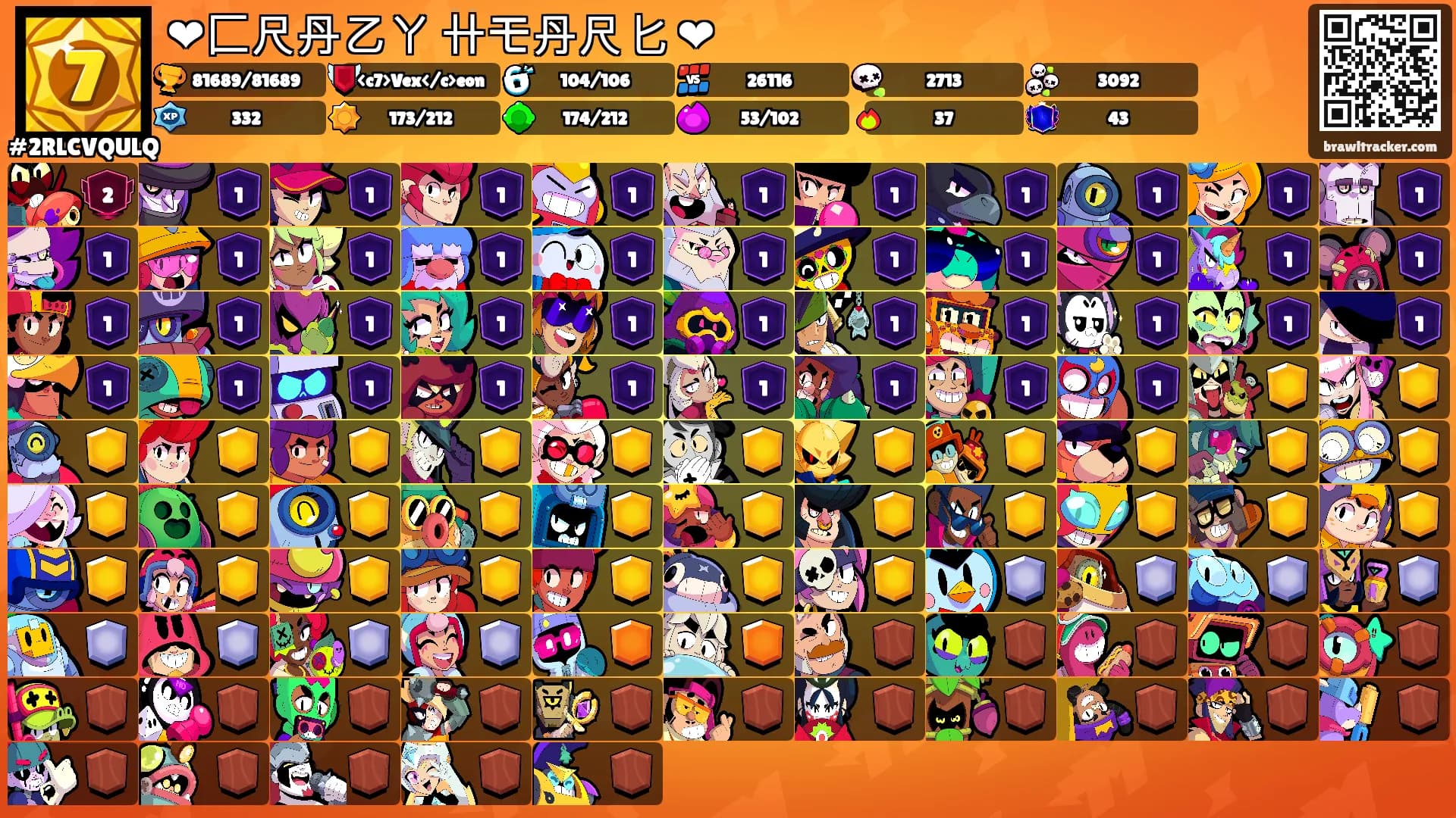 ❤匚尺丹乙ㄚ 卄モ丹尺匕 ❤'s Ranks