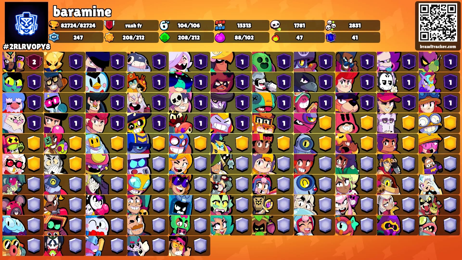 baramine's Ranks