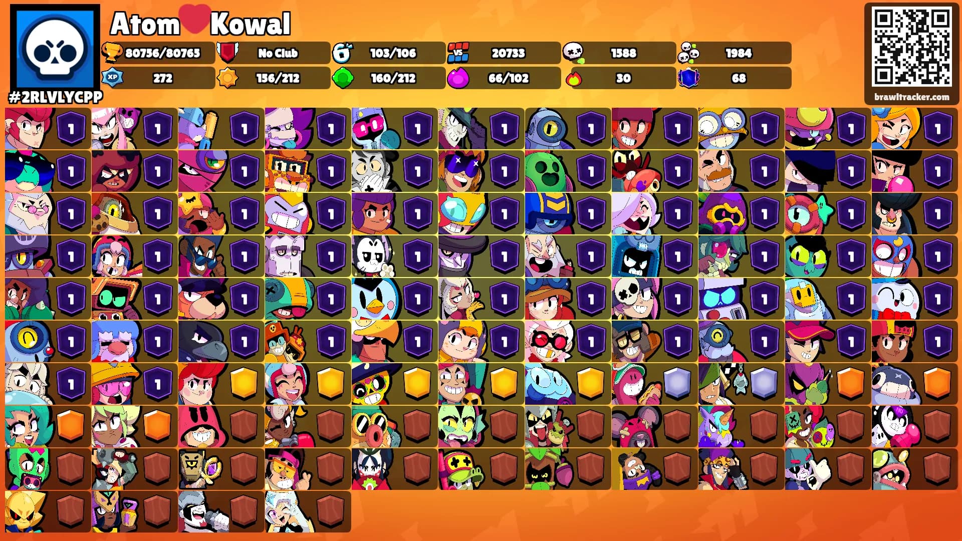 Atom❤️Kowal's Ranks