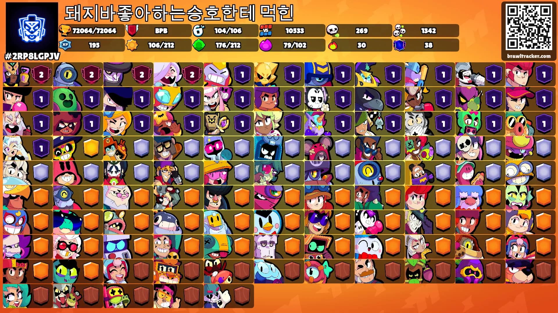 돼지바좋아하는승호한테 먹힌's Ranks