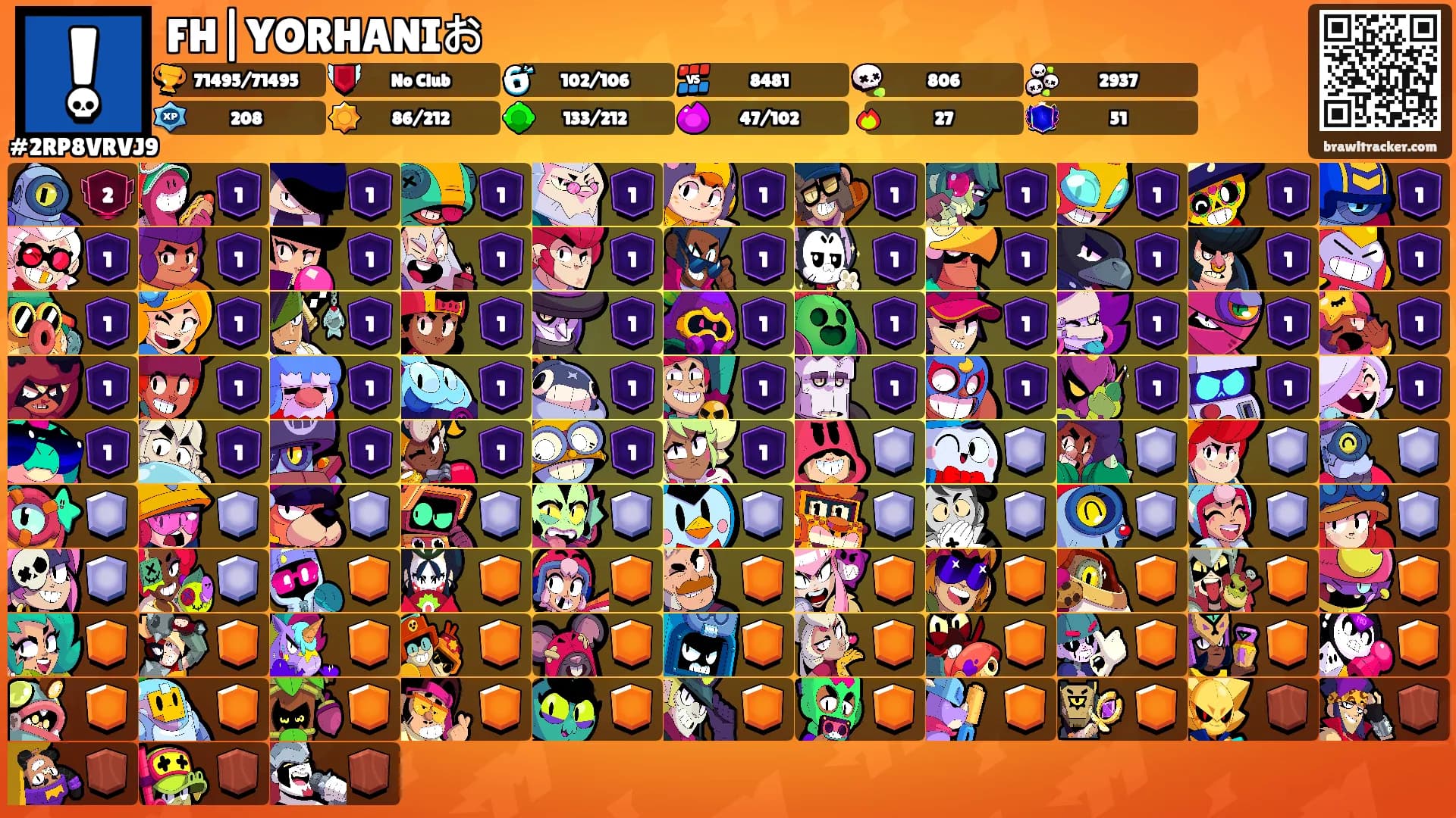 FH|YORHANIお's Ranks