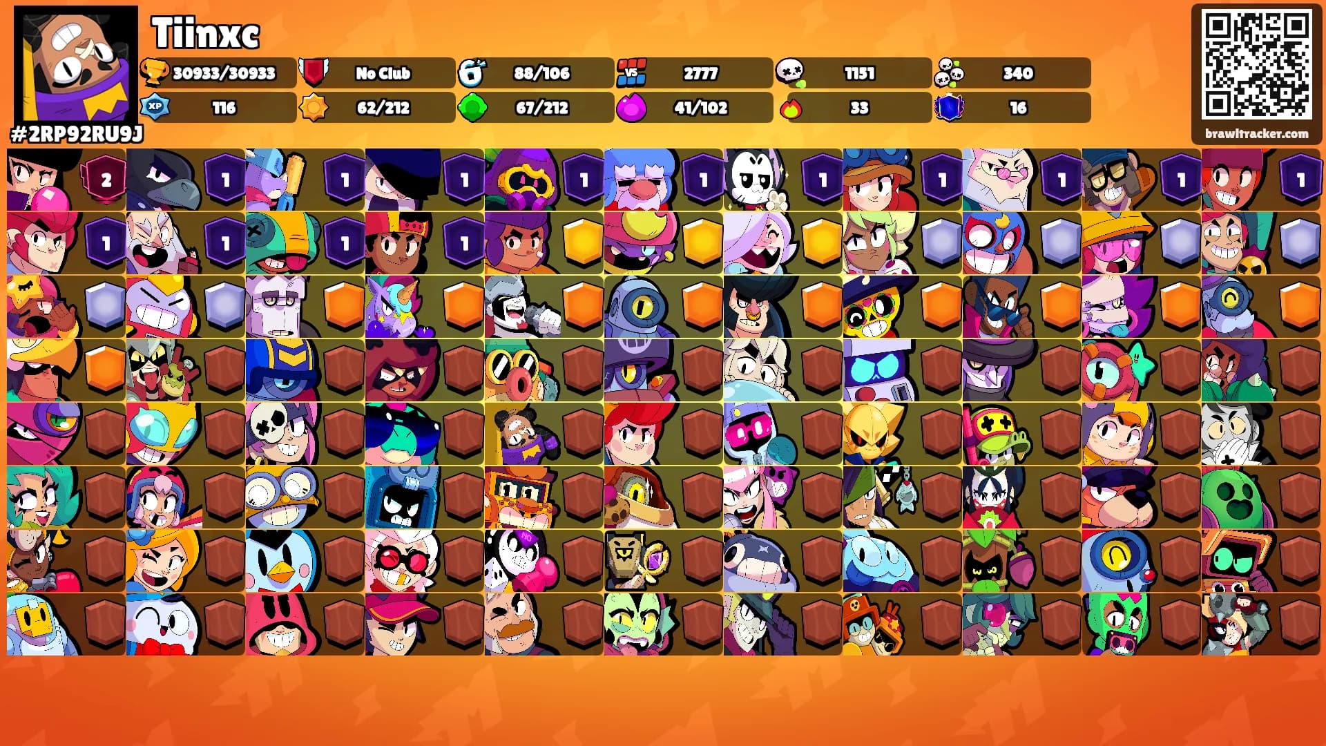 Tiinxc's Ranks