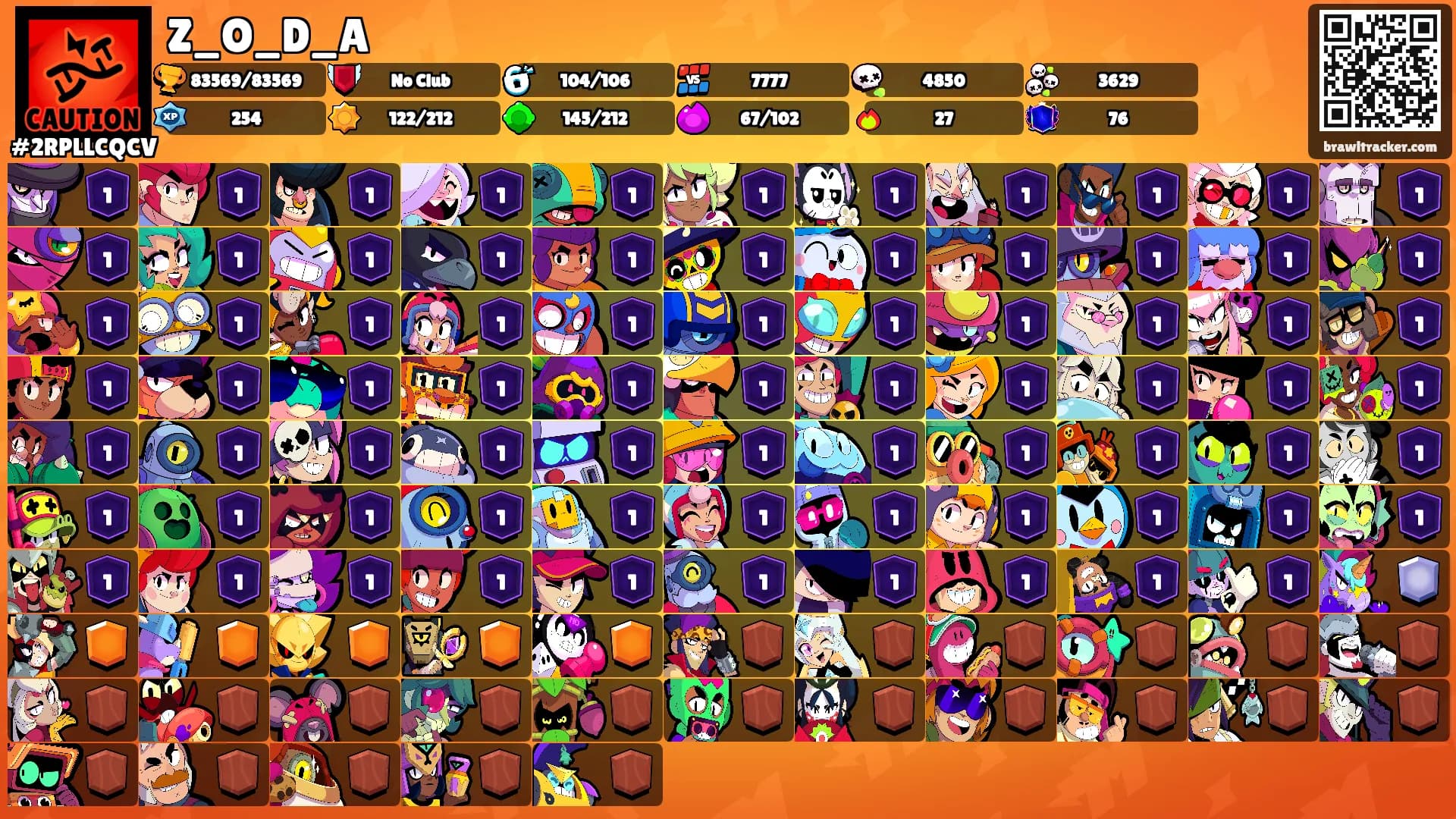 Z_O_D_A's Ranks