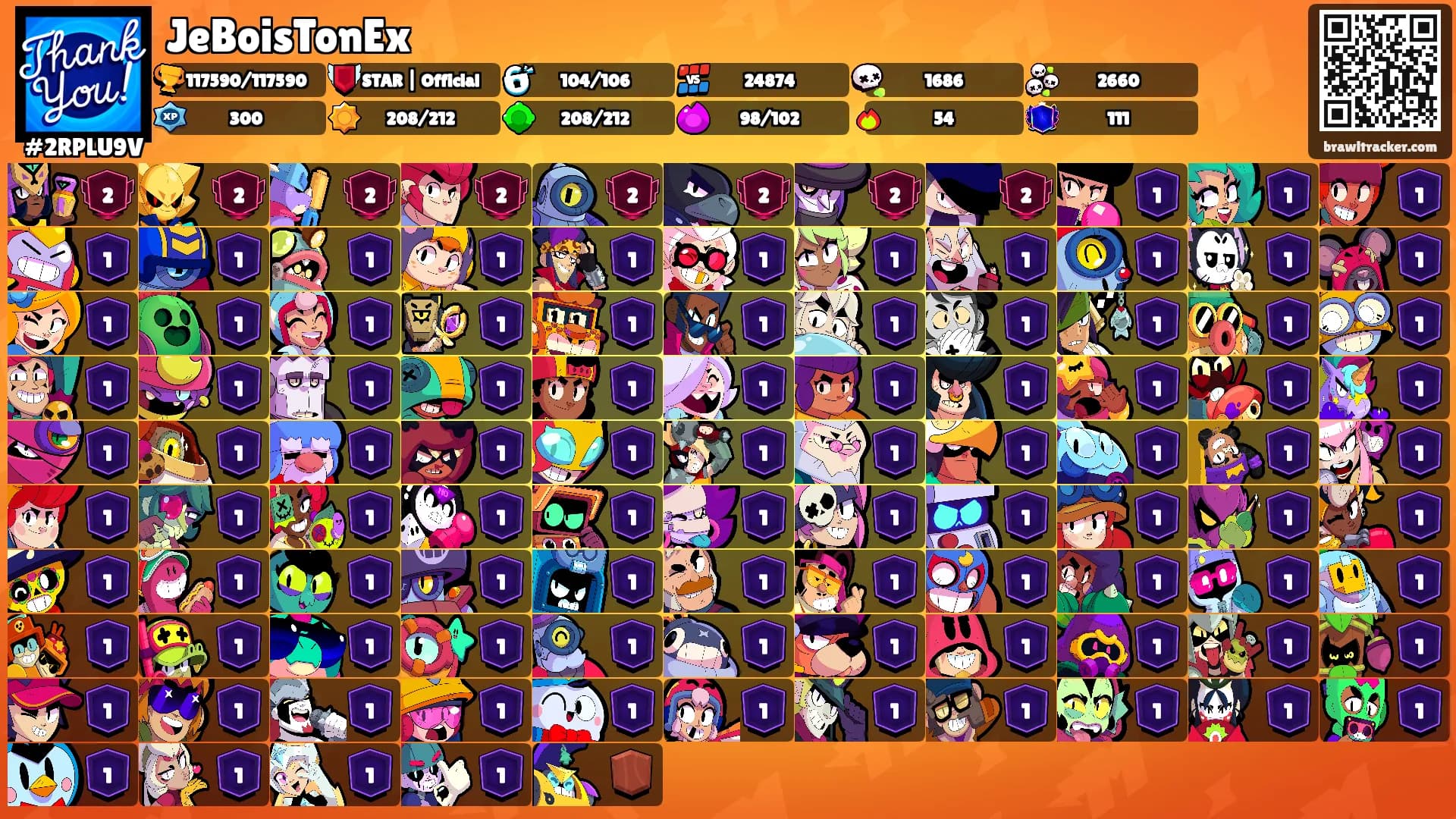 JeBoisTonEx's Ranks
