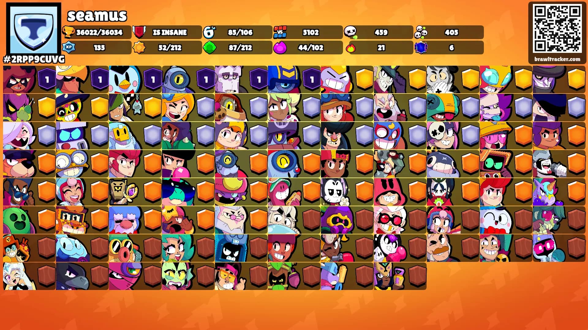 seamus's Ranks