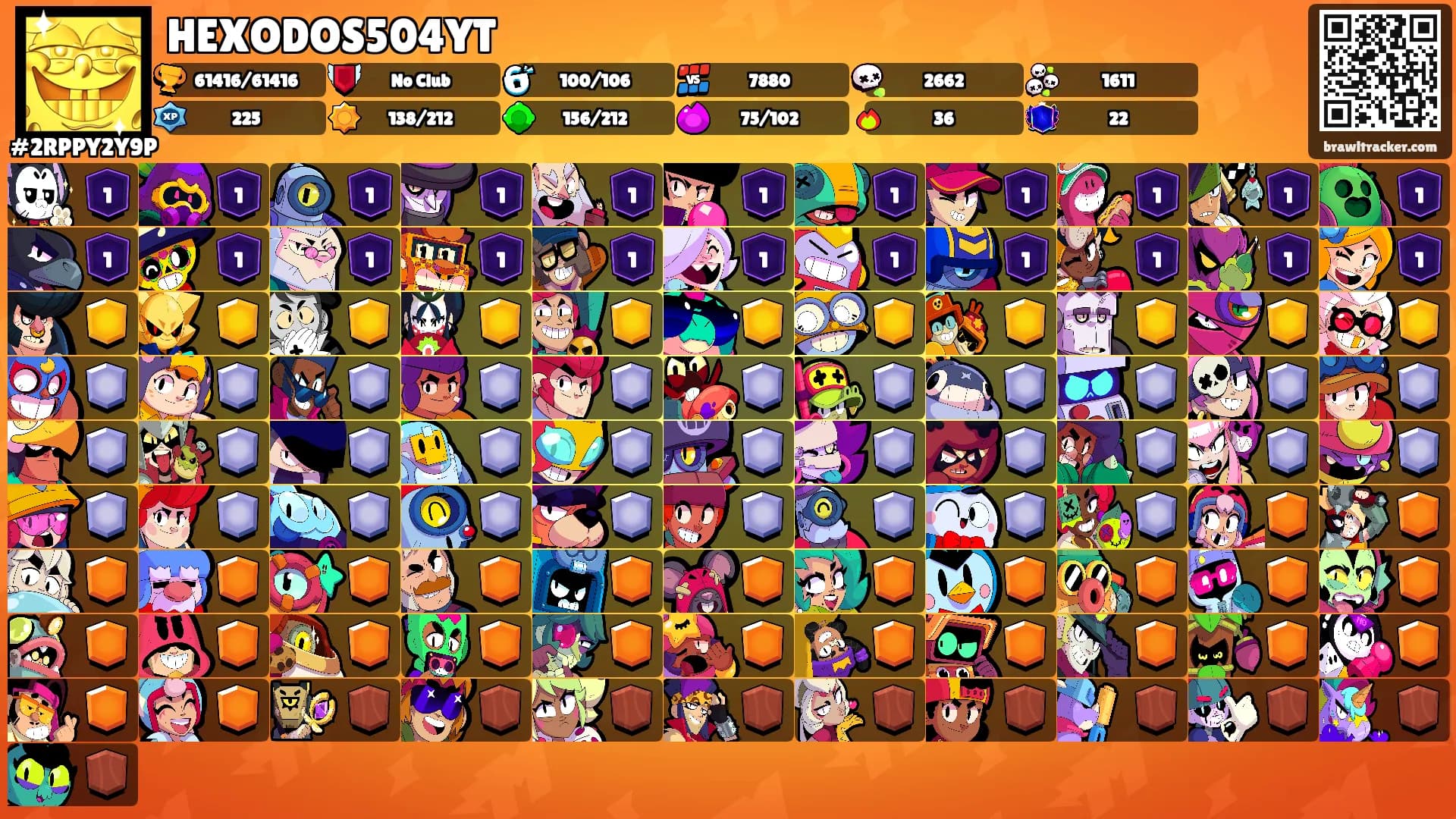 HEXODOS504YT's Ranks