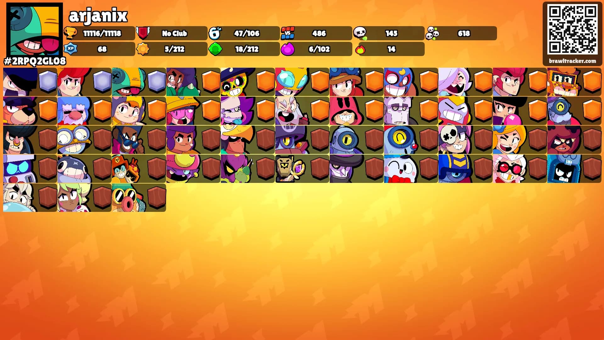 arjanix's Ranks