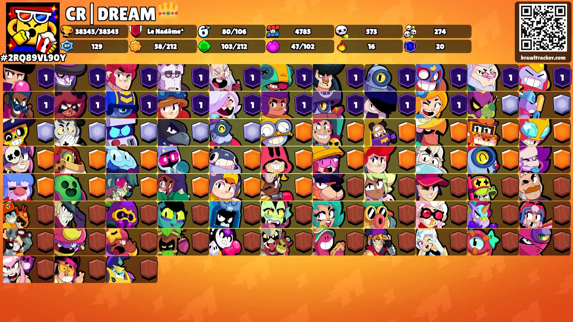 CR|DREAM 👑's Ranks