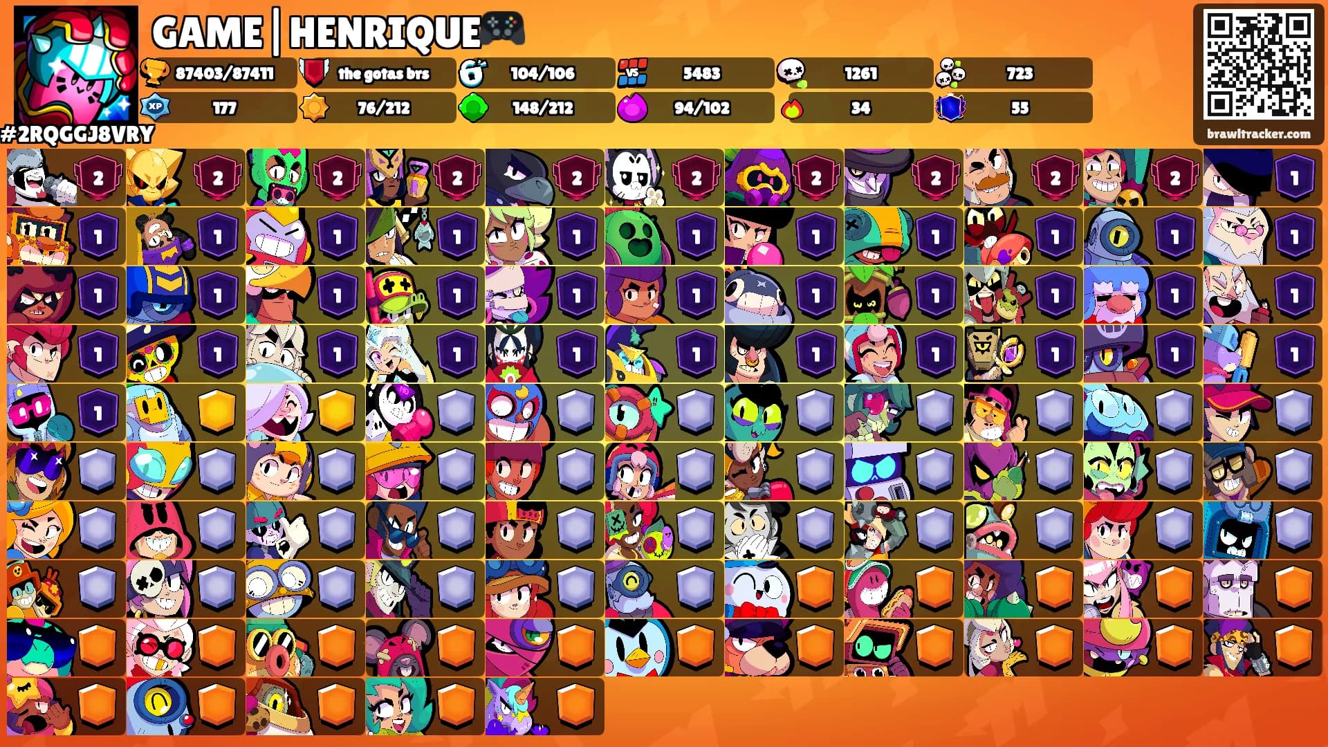 GAME|HENRIQUE🎮's Ranks
