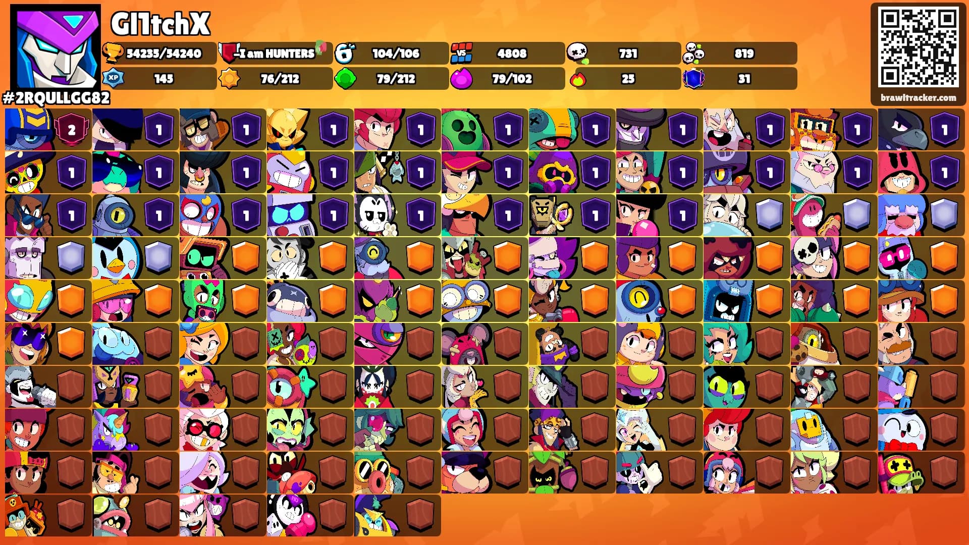 Gl1tchX's Ranks