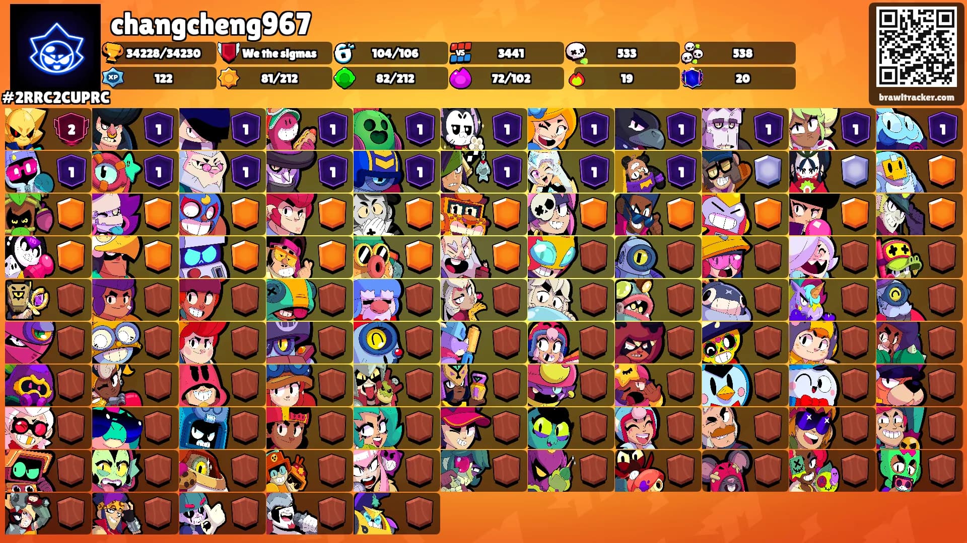 changcheng967's Ranks