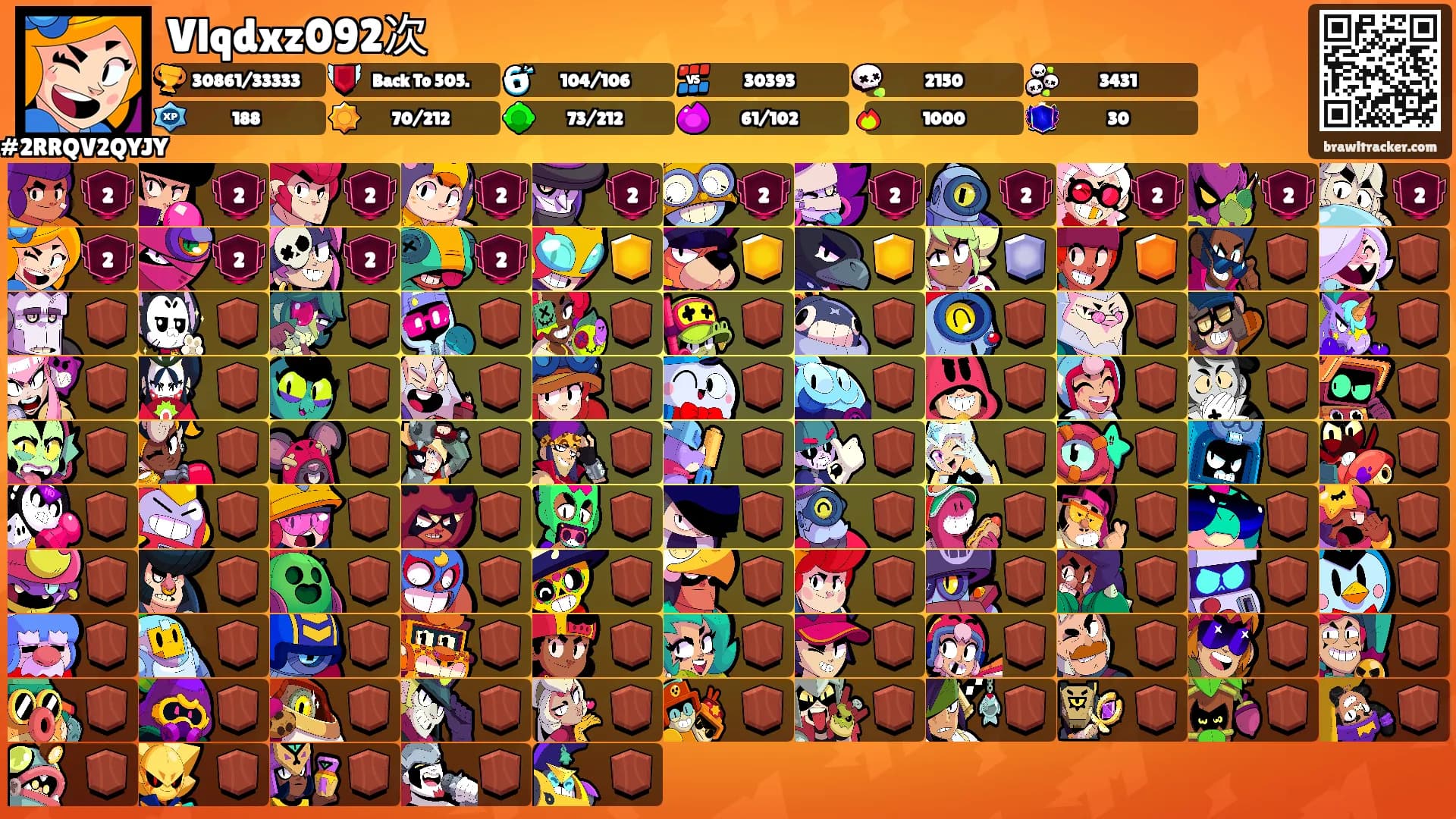 Vlqdxz092次's Ranks