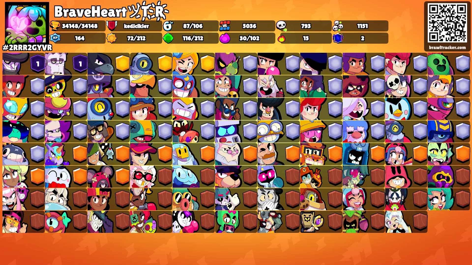 BraveHeartツT҉R҉'s Ranks