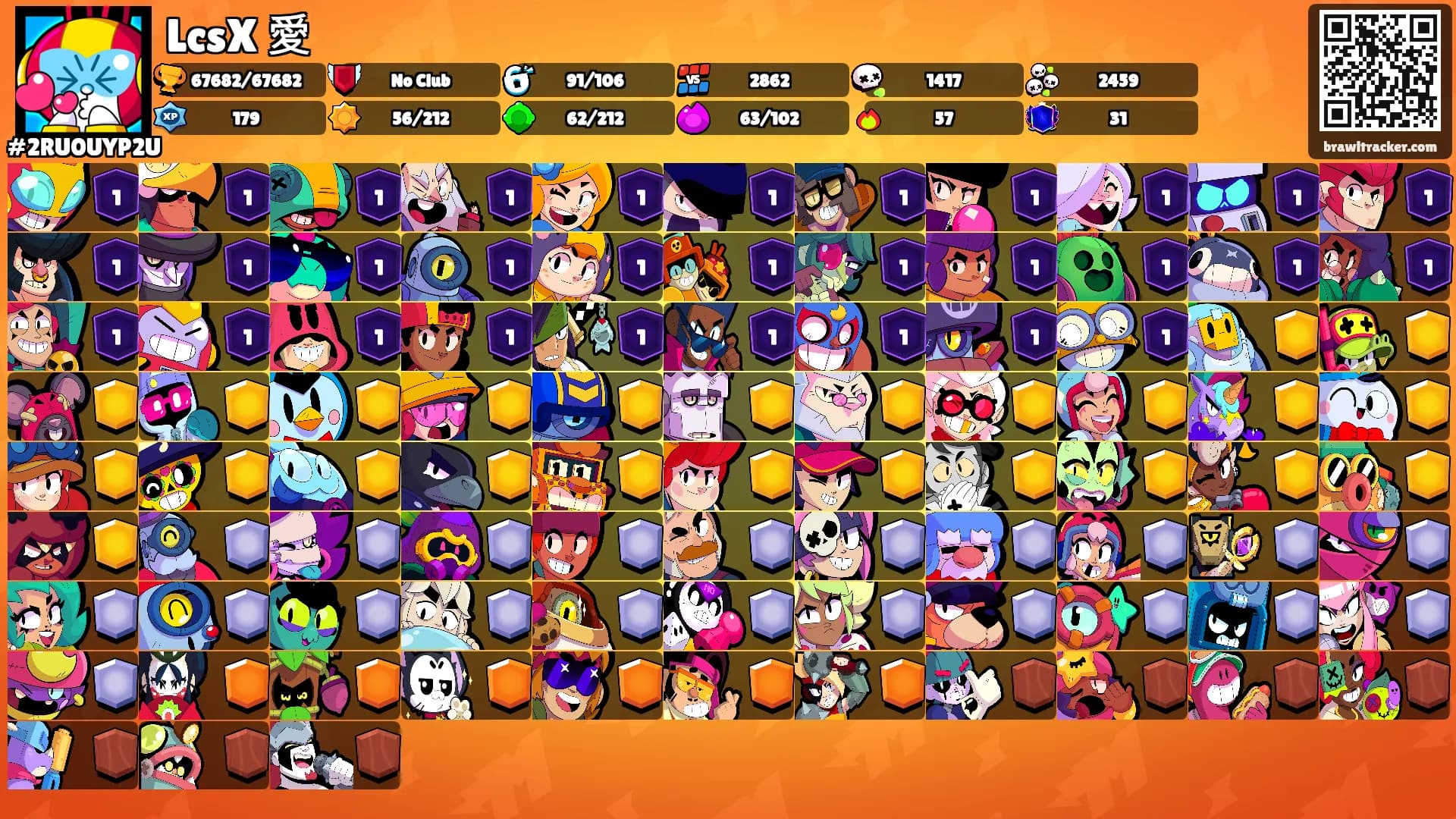 LcsX 愛's Ranks