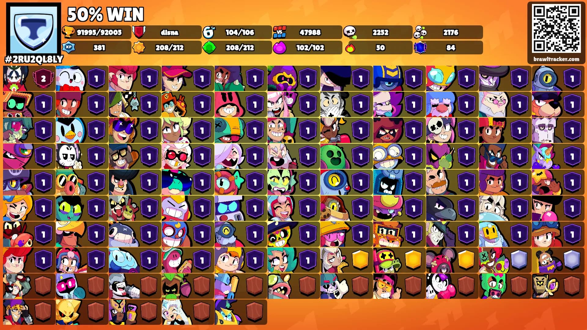 50% WIN's Ranks