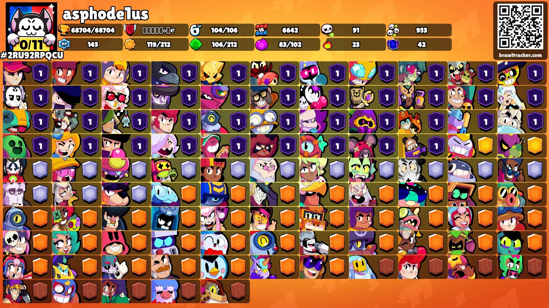 asphode1us's Ranks