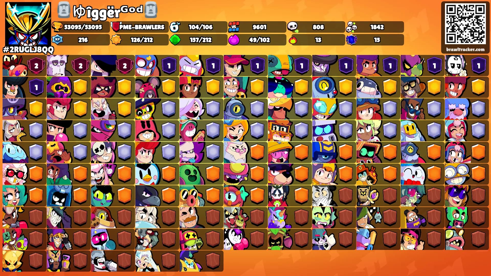 🗿ゆîggërᴳᵒᵈ🗿's Ranks