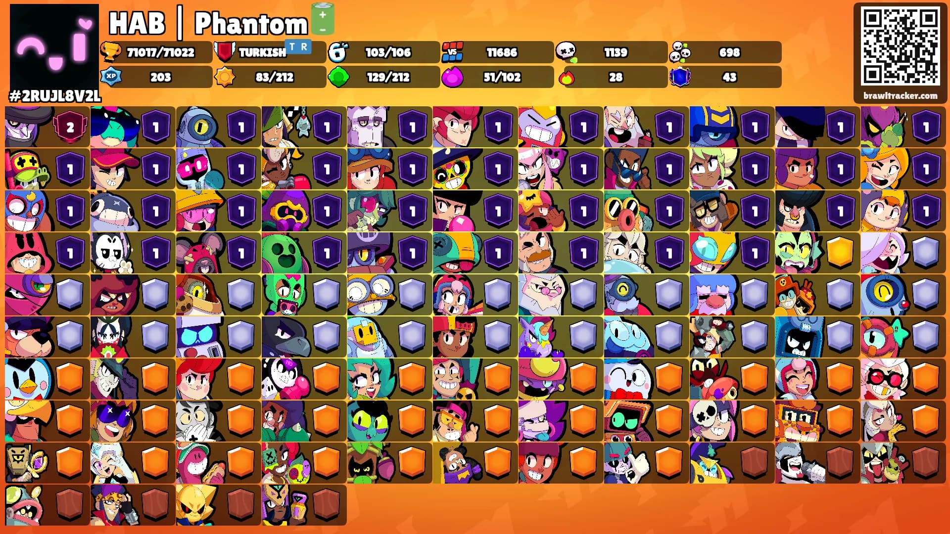 HAB | Phantom🔋's Ranks