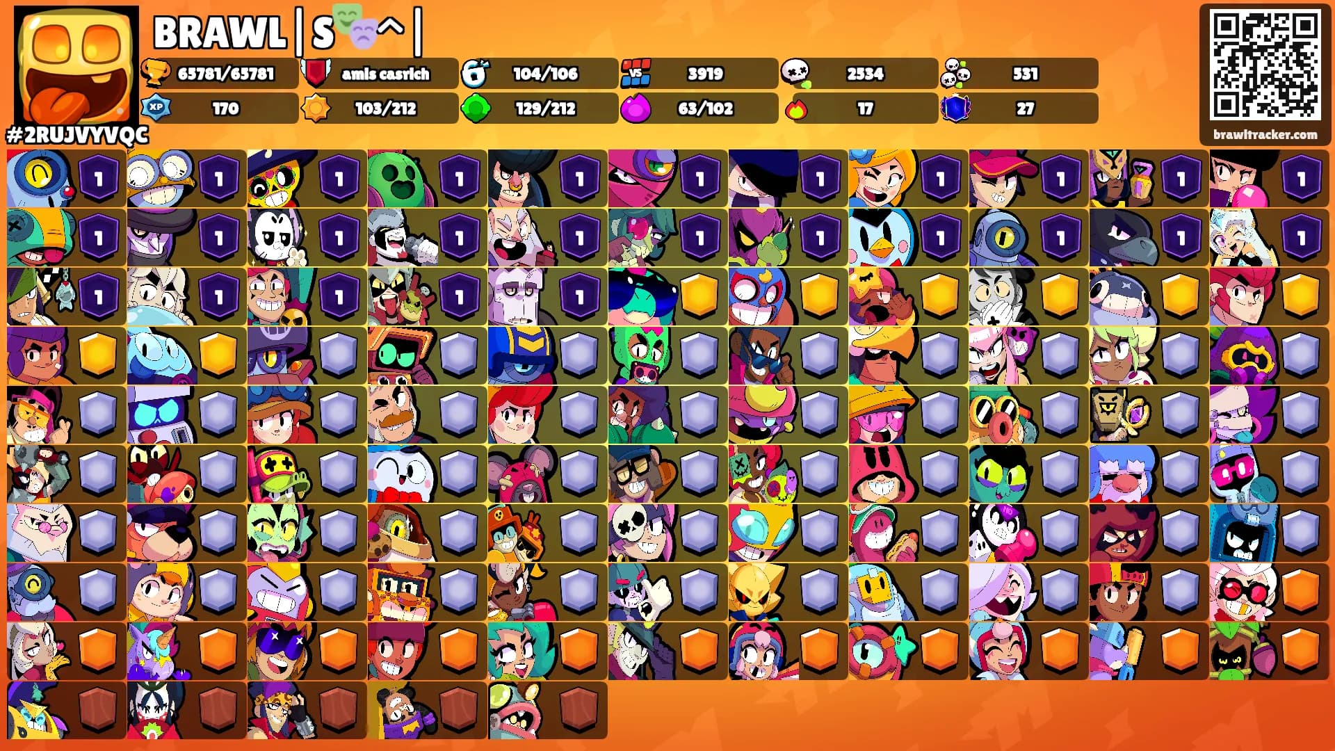 BRAWL|S🎭^|'s Ranks