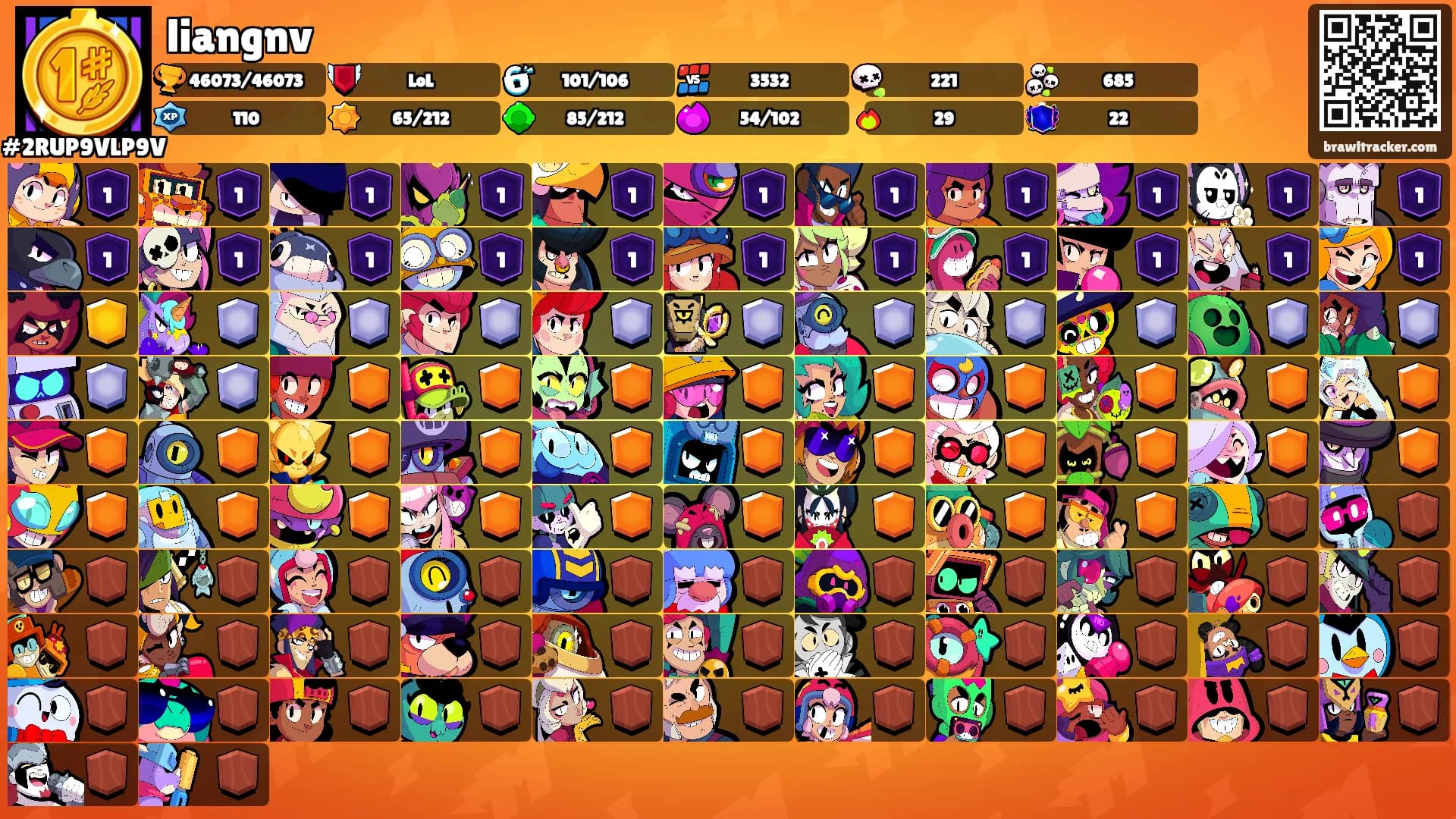 liangnv's Ranks