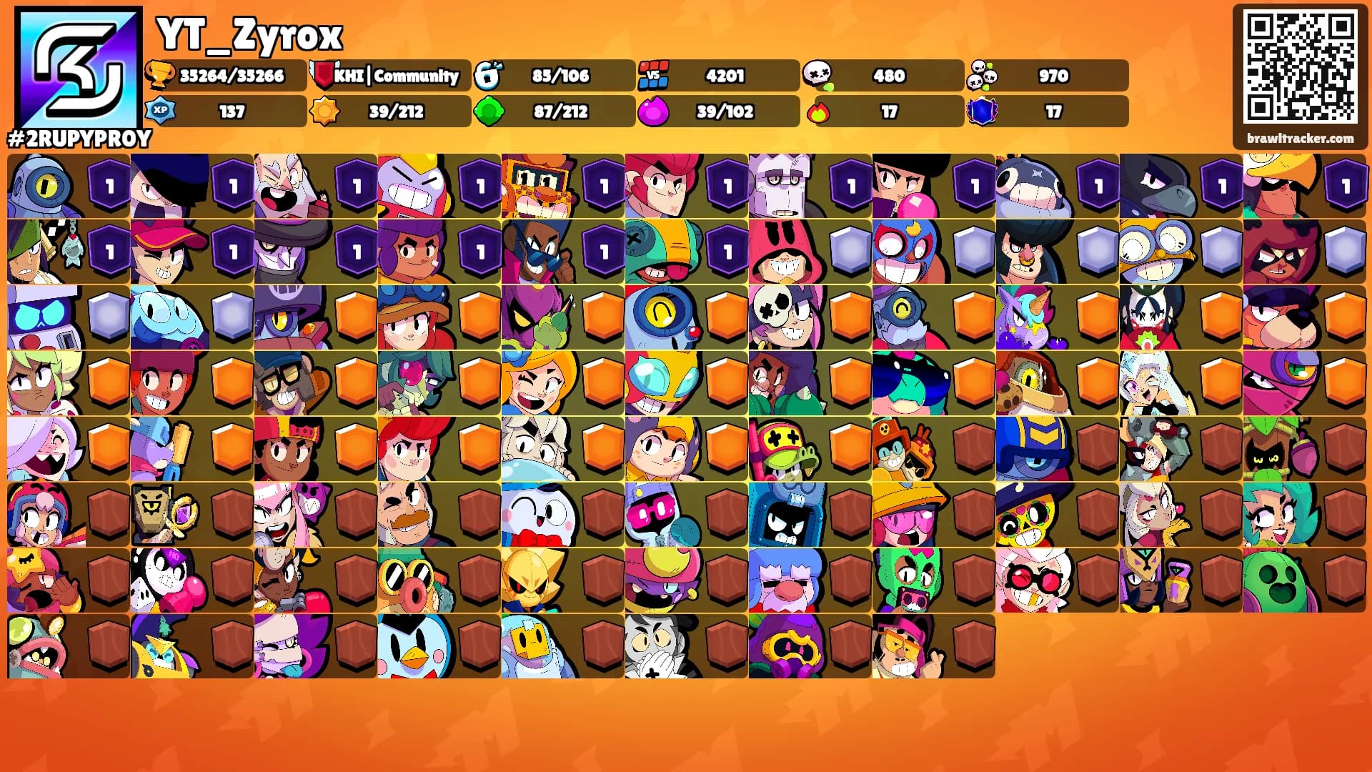 YT_Zyrox's Ranks