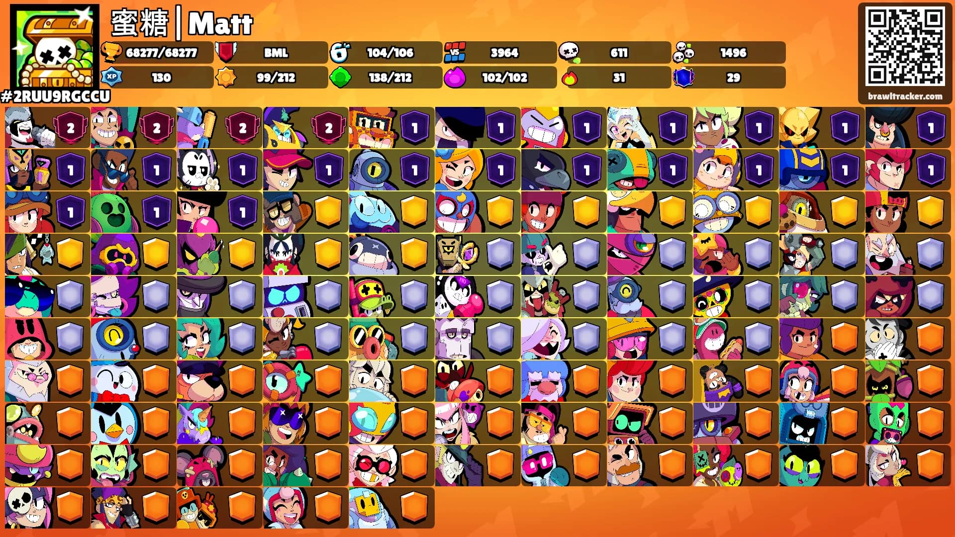 蜜糖|Matt⚡'s Ranks