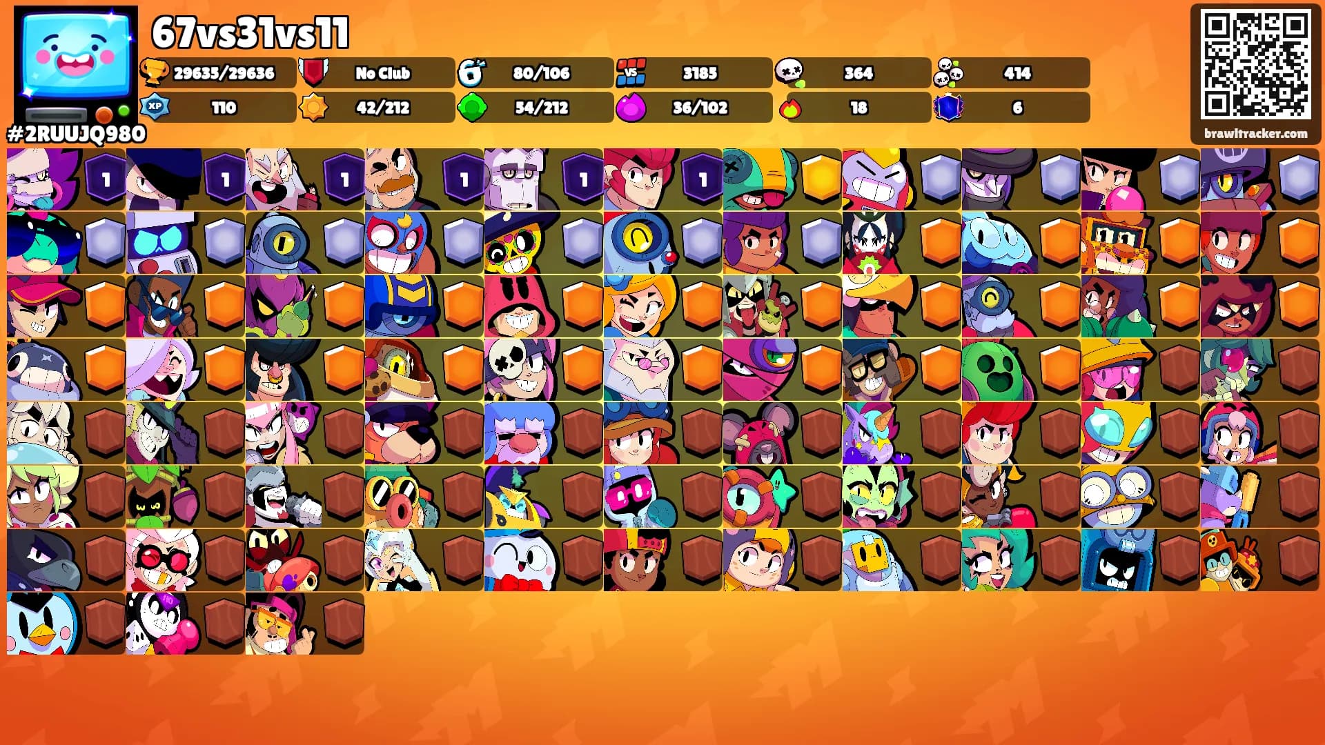 67vs31vs11's Ranks