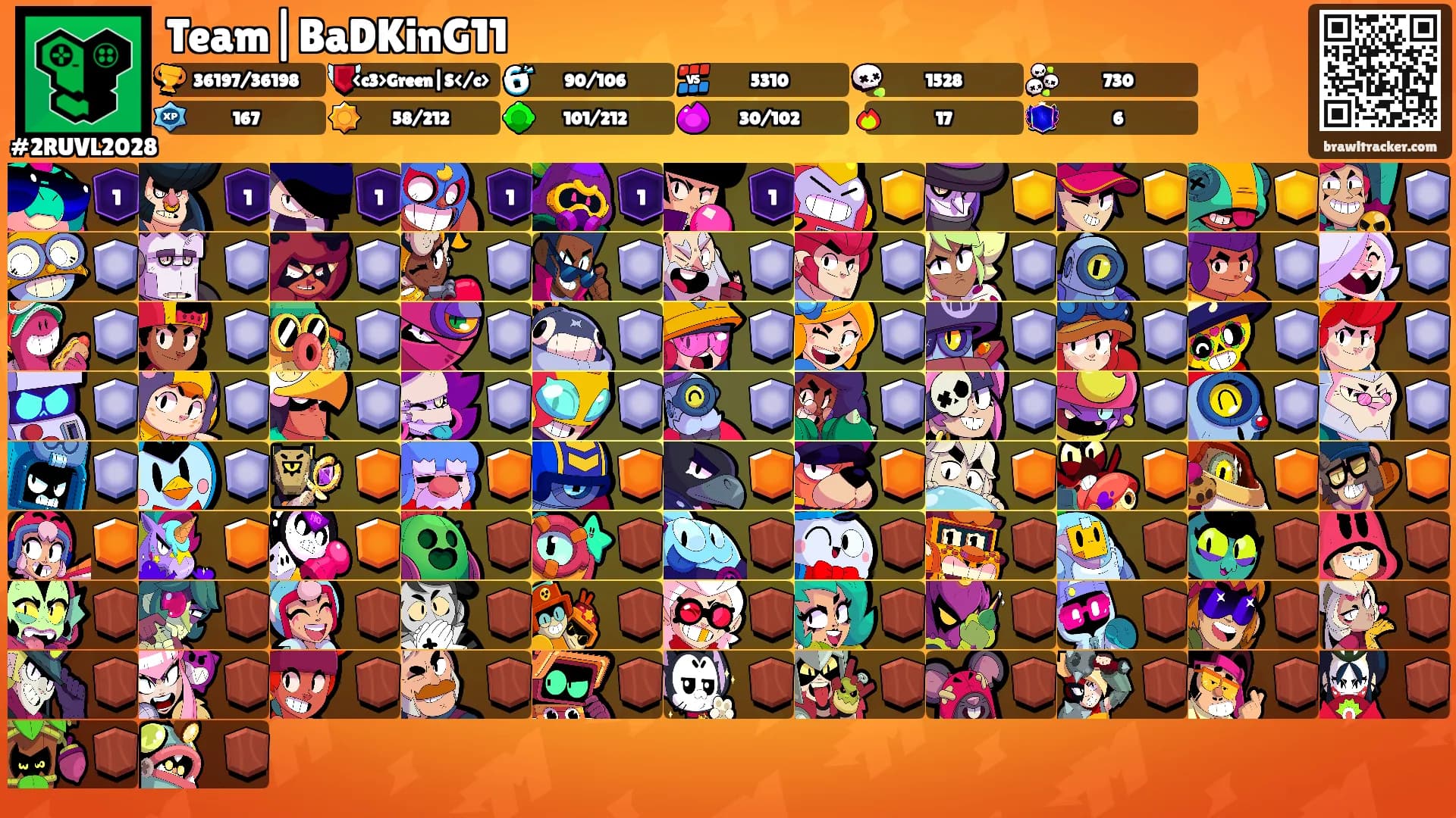 Team|BaDKinG11's Ranks