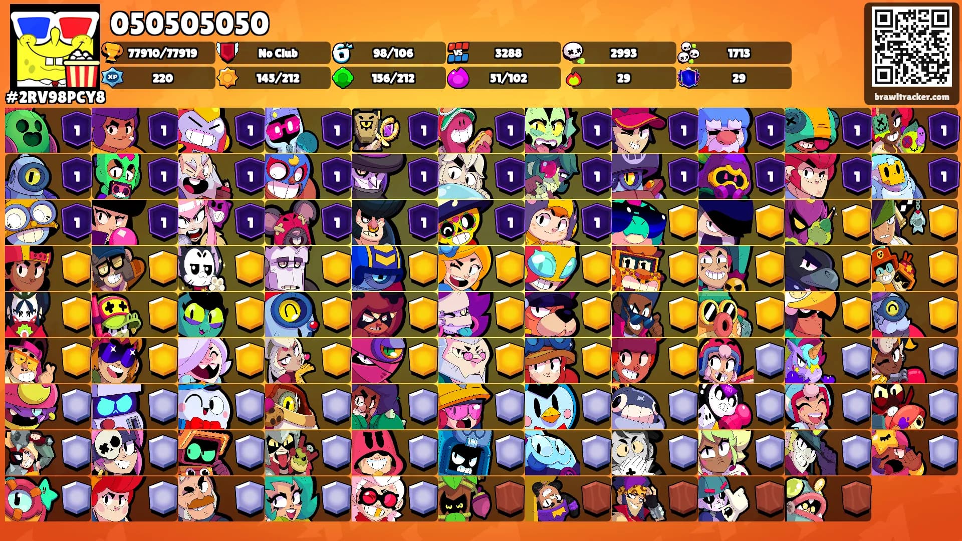050505050's Ranks