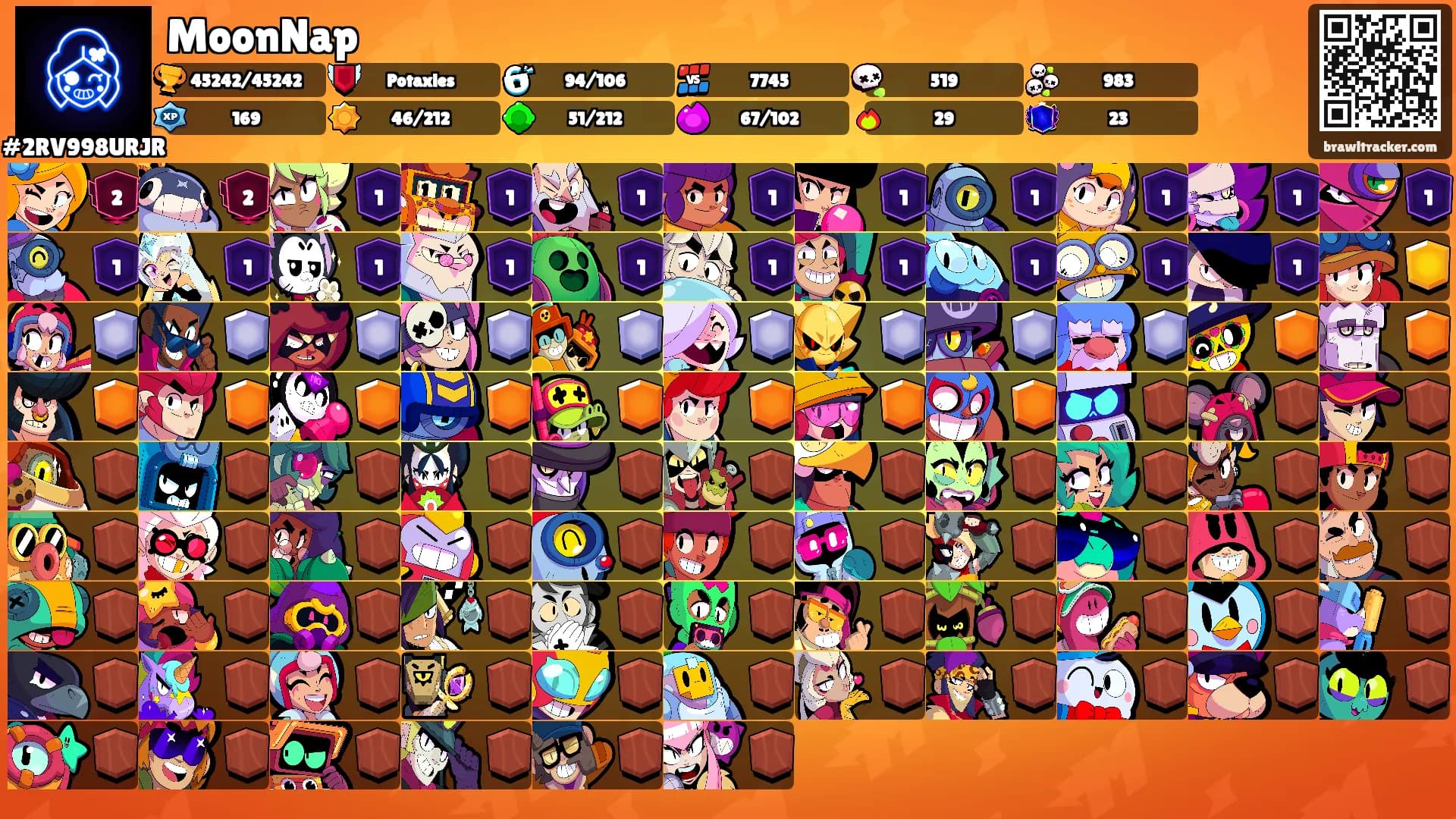 MoonNap's Ranks