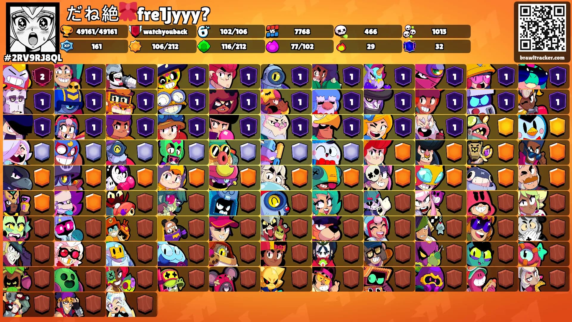 だね絶🎀fre1jyyy?'s Ranks