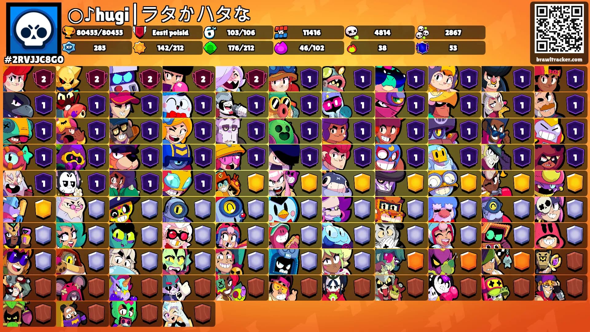 ○♪hugi|ラタかハタな's Ranks