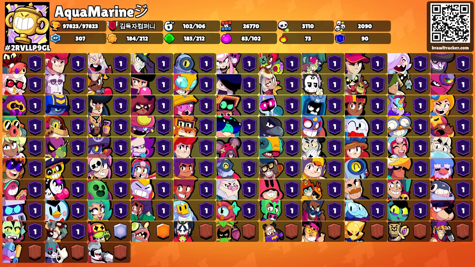 AquaMarineジ's Ranks