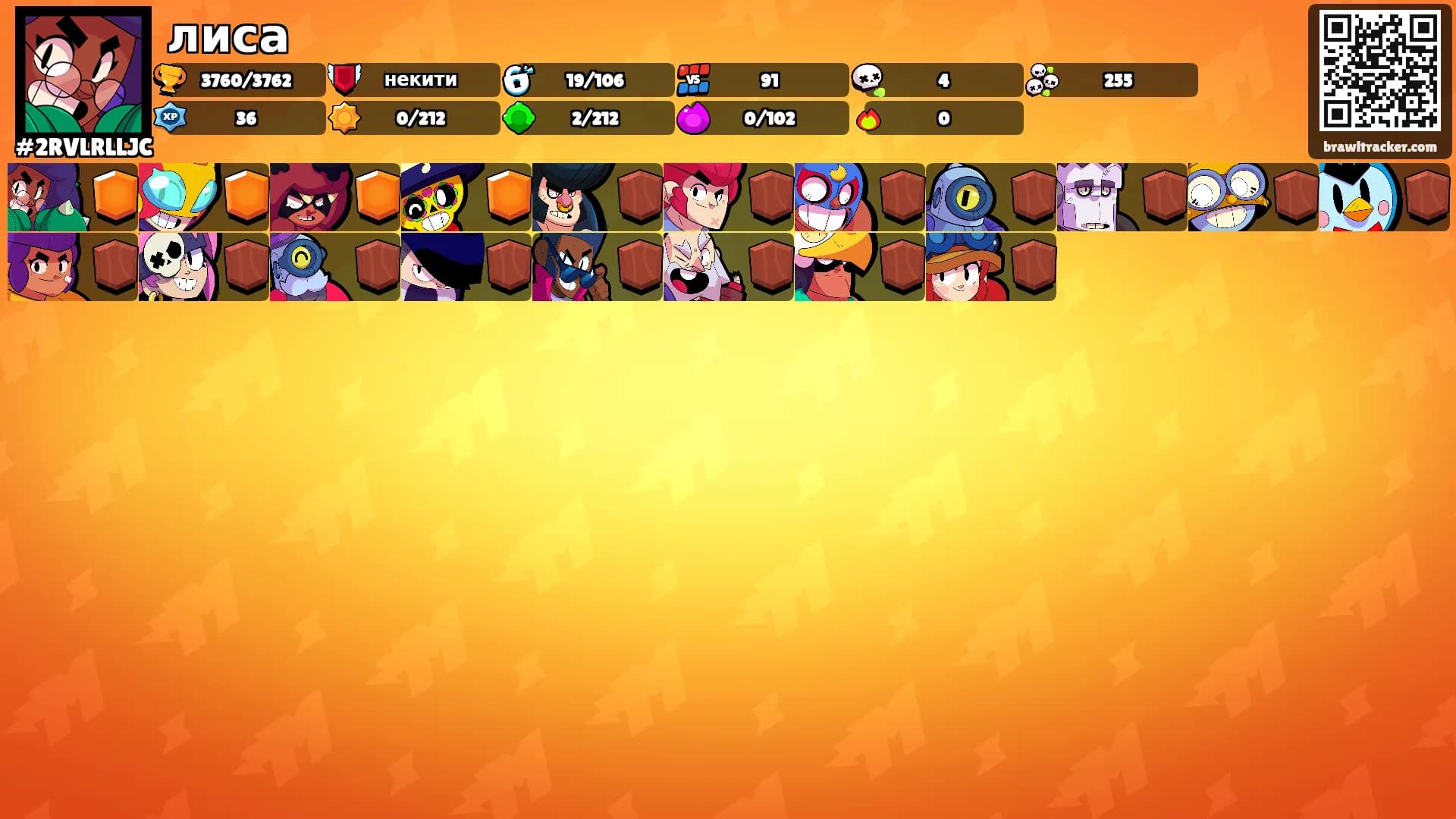 лиса's Ranks