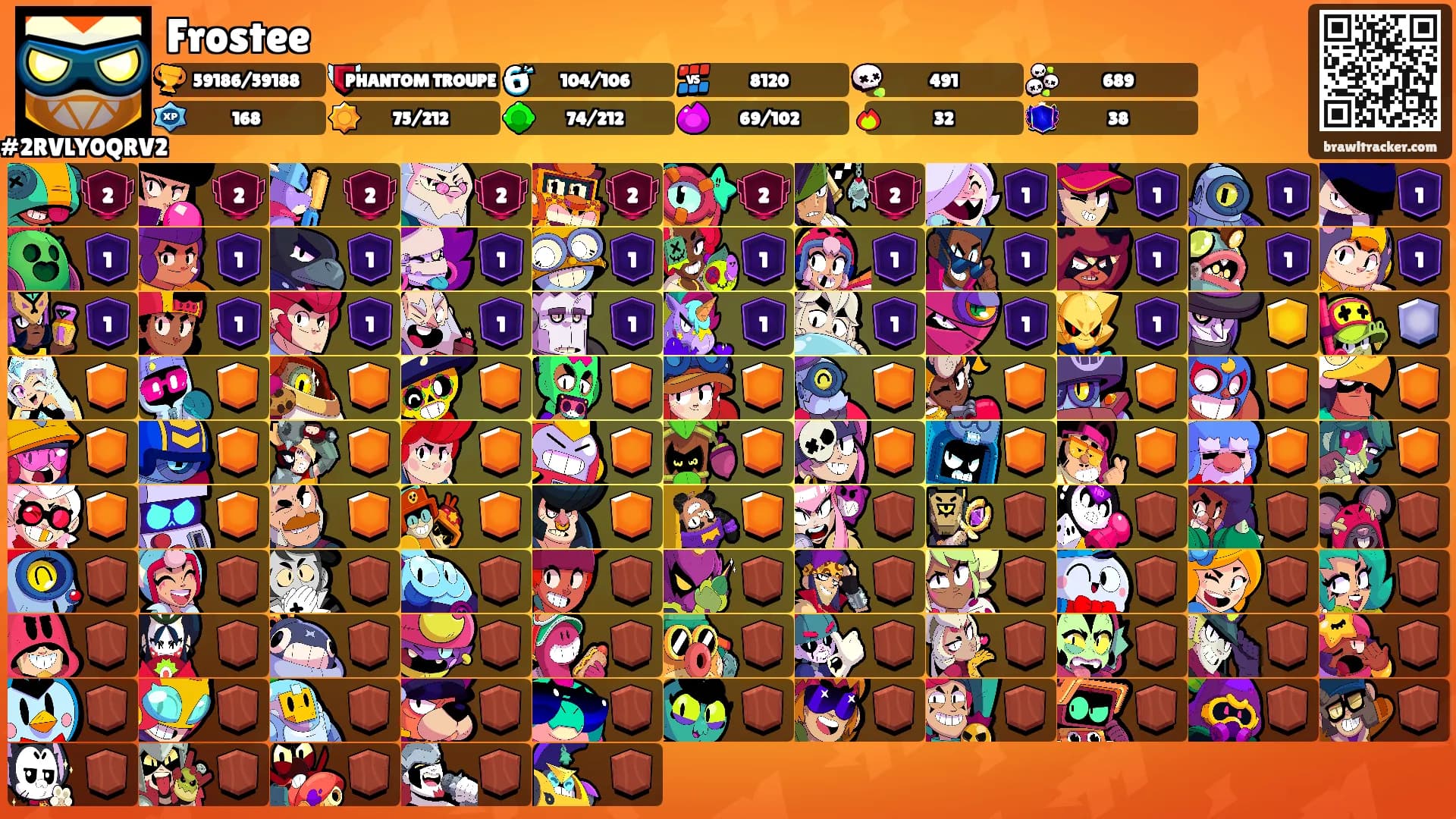 Frostee's Ranks
