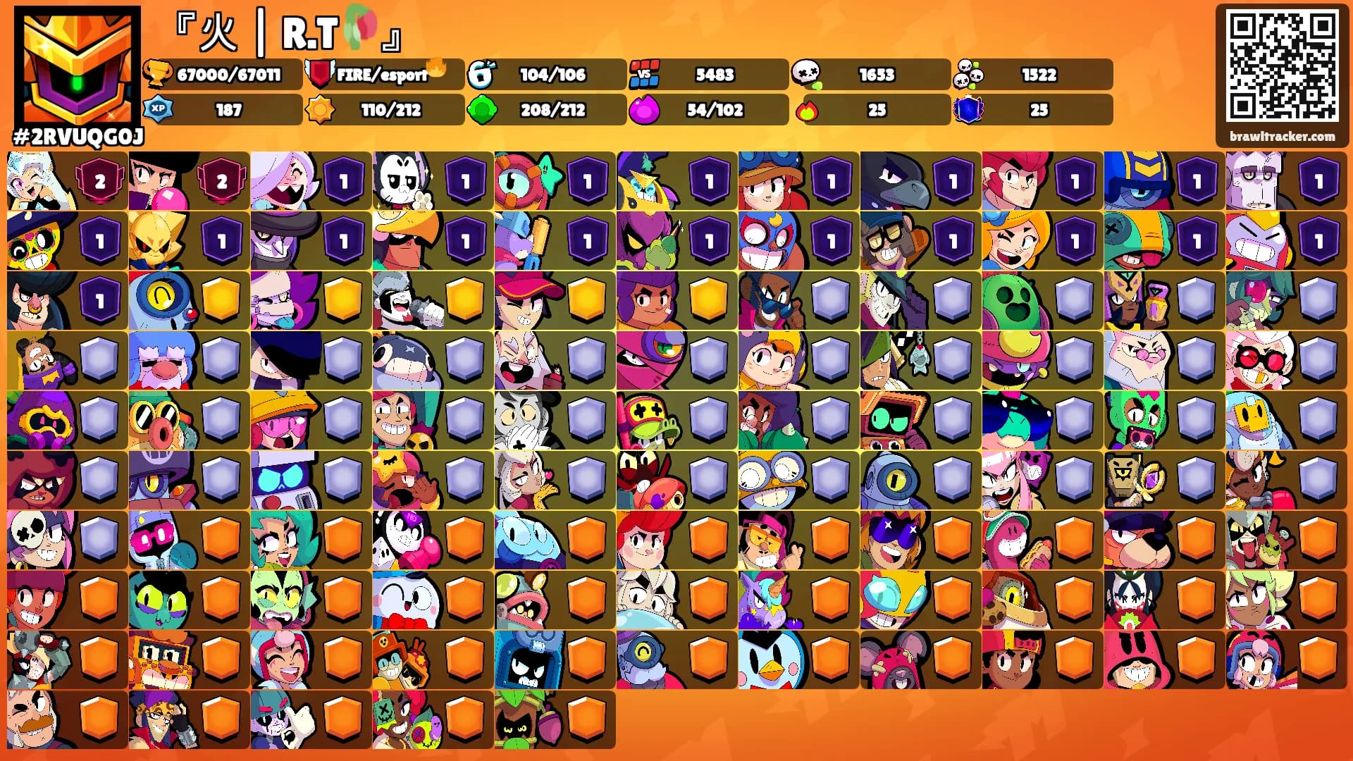 『火 | R.T🥀』's Ranks