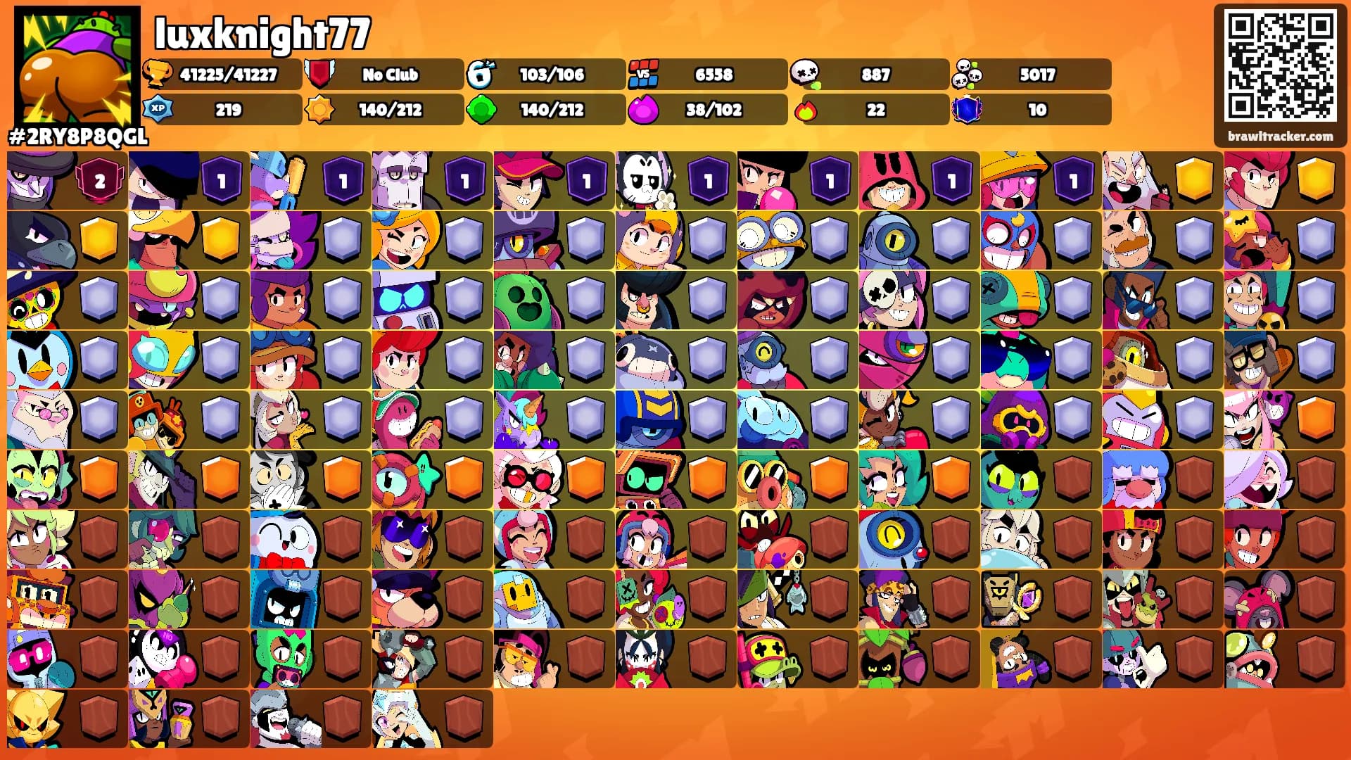luxknight77's Ranks