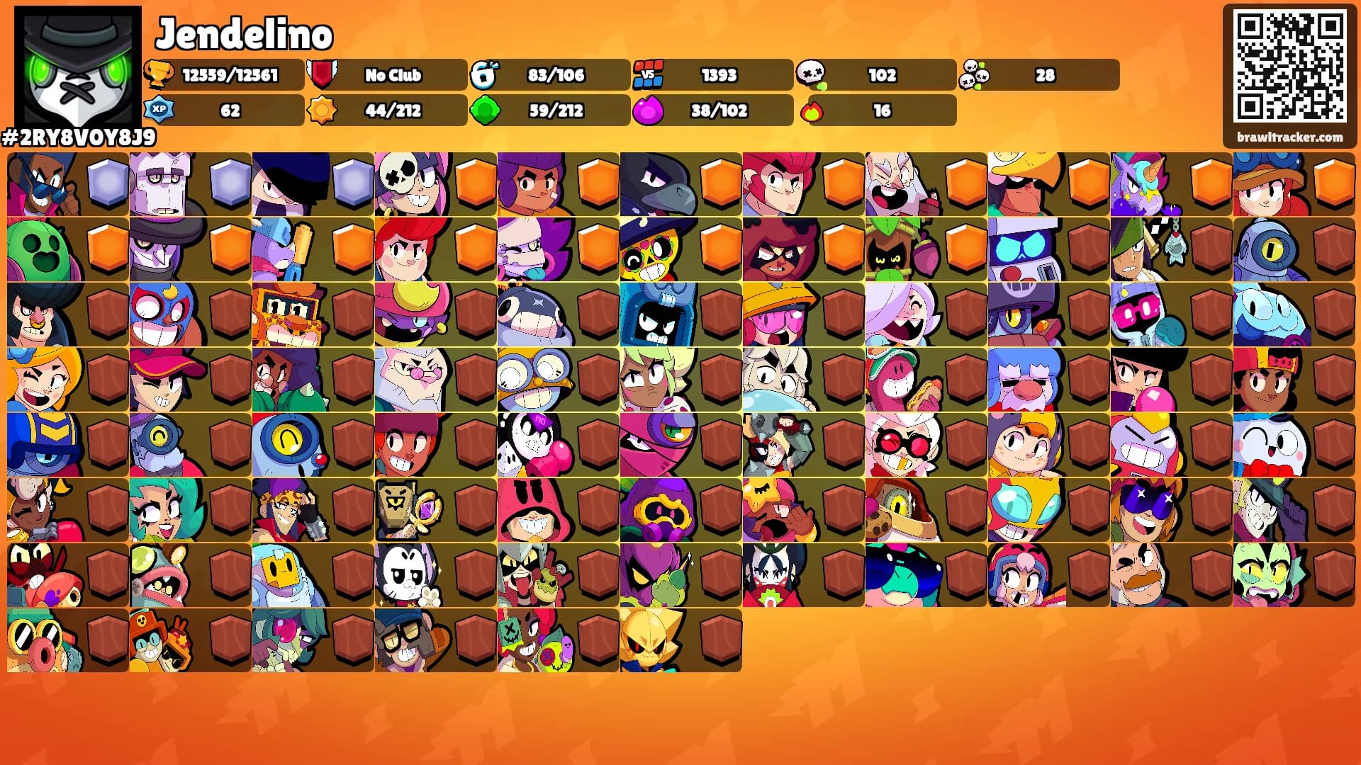 Jendelino's Ranks